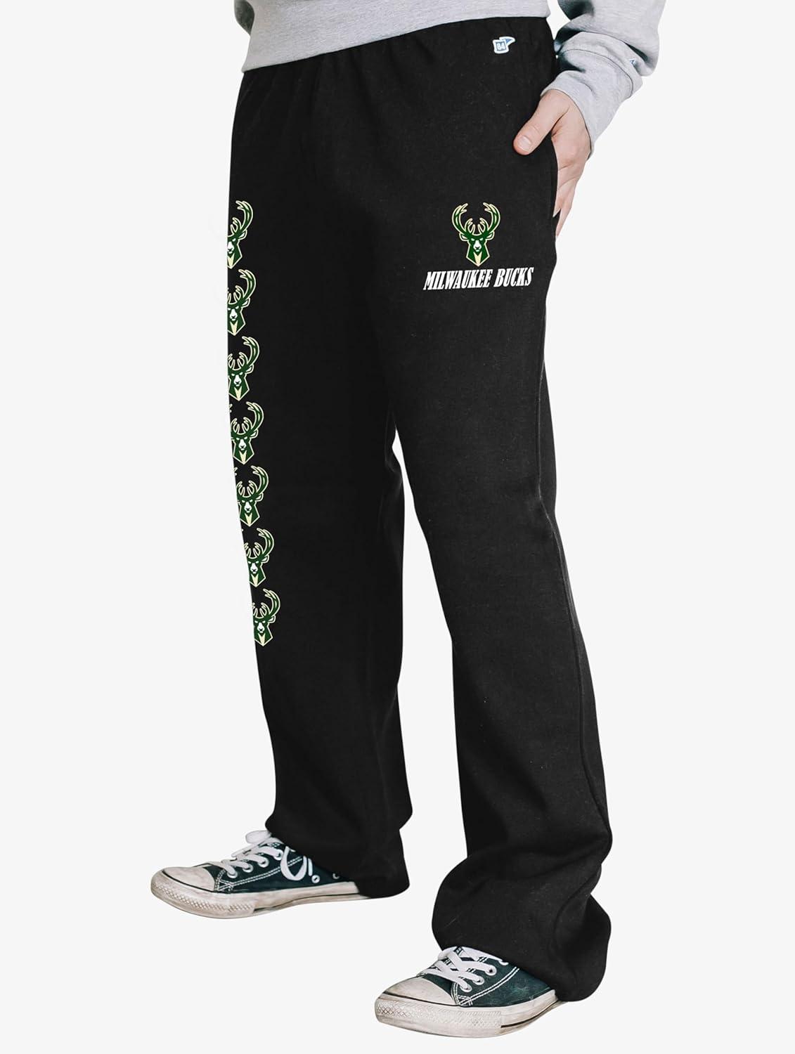 imageBlue 84 Mens NBA Officially Licensed Sweatpants Iconic BlackBlack
