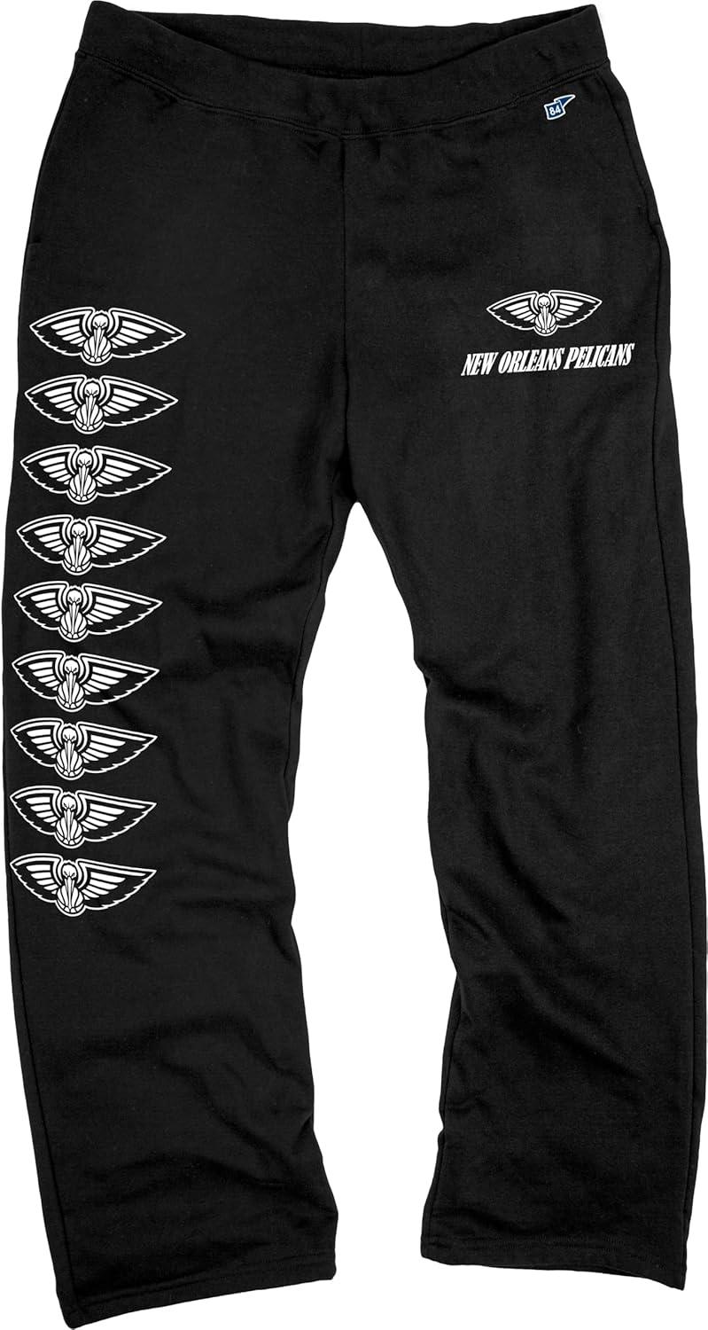 imageBlue 84 Mens NBA Officially Licensed Sweatpants Iconic BlackBlack