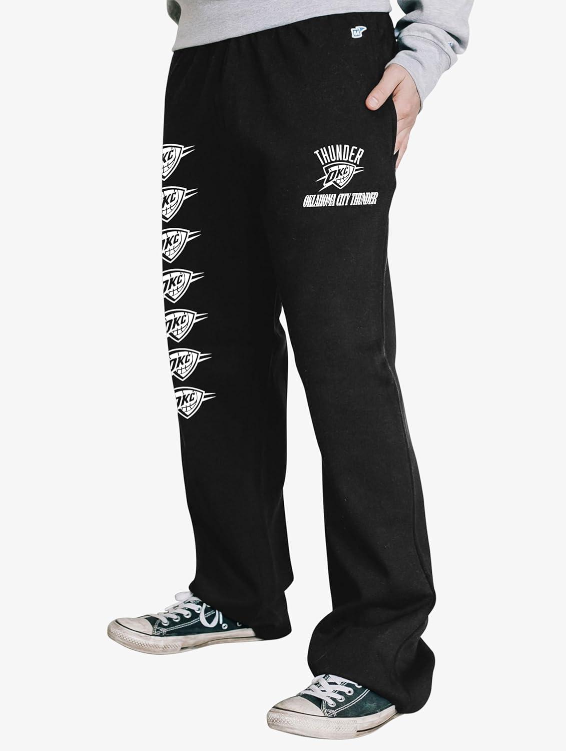 imageBlue 84 Mens NBA Officially Licensed Sweatpants Iconic BlackBlack