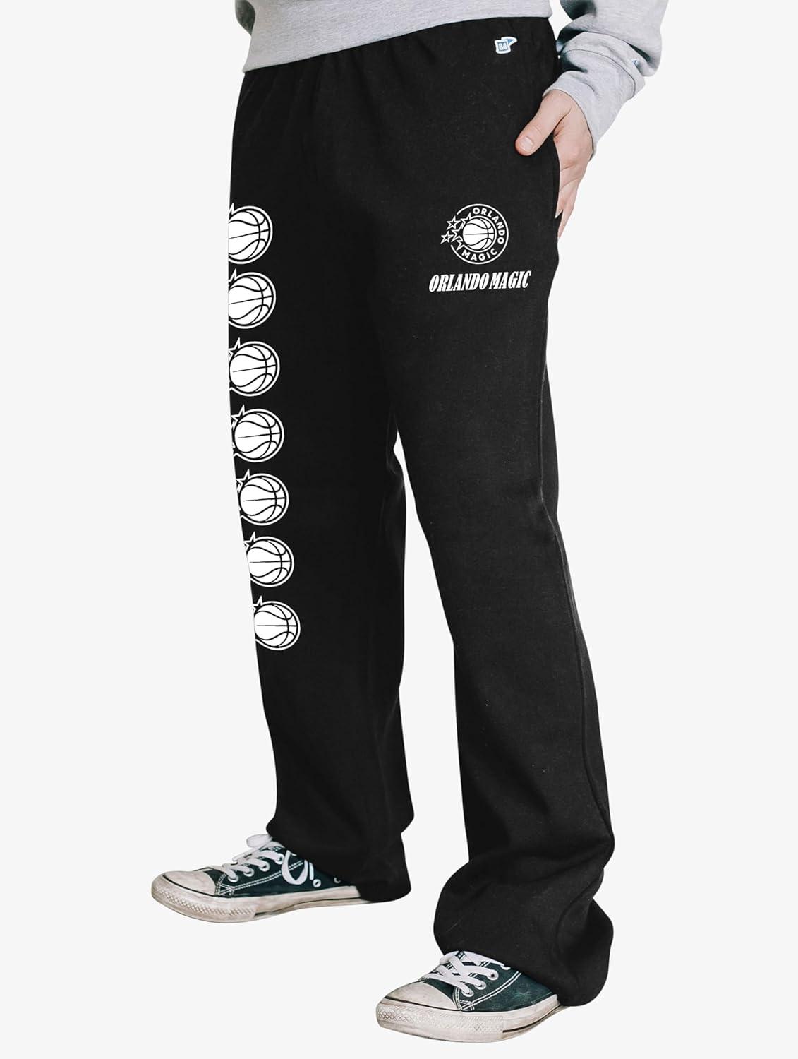 imageBlue 84 Mens NBA Officially Licensed Sweatpants Iconic BlackBlack