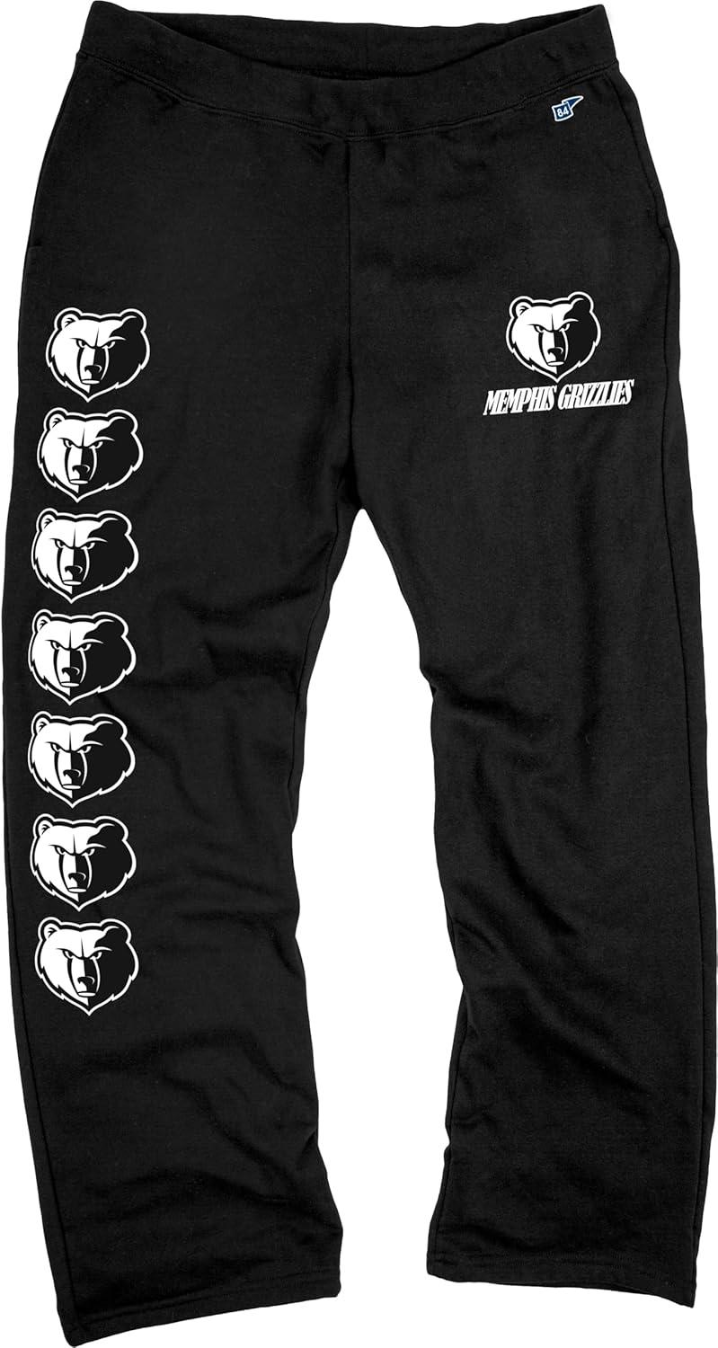 imageBlue 84 Mens NBA Officially Licensed Sweatpants Iconic BlackBlack