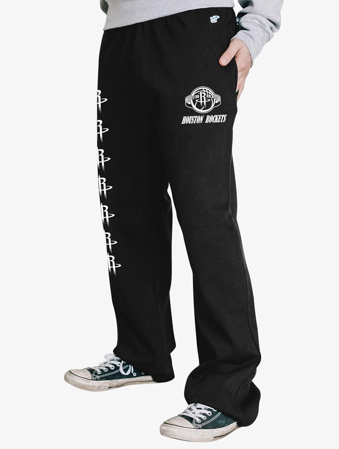 imageBlue 84 Mens NBA Officially Licensed Sweatpants Iconic BlackBlack