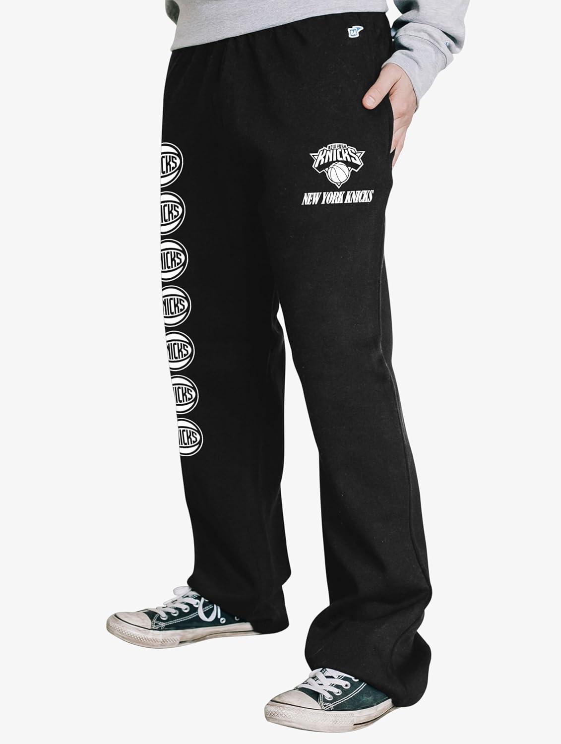 imageBlue 84 Mens NBA Officially Licensed Sweatpants Iconic BlackBlack