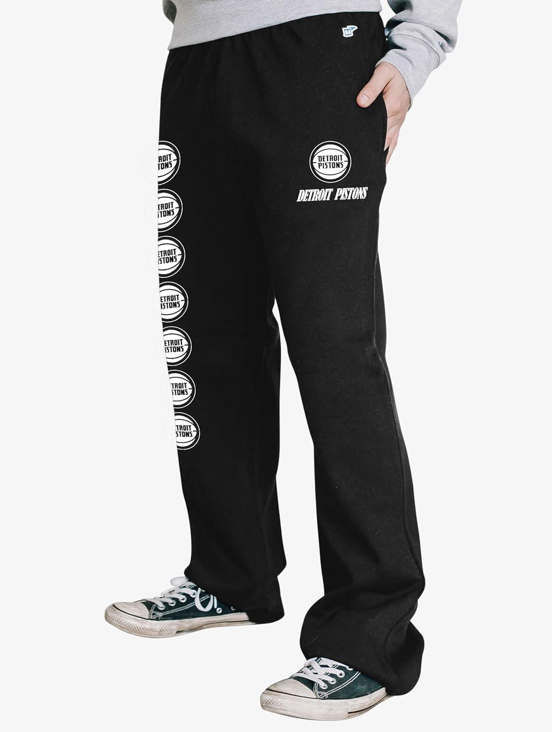 imageBlue 84 Mens NBA Officially Licensed Sweatpants Iconic BlackBlack