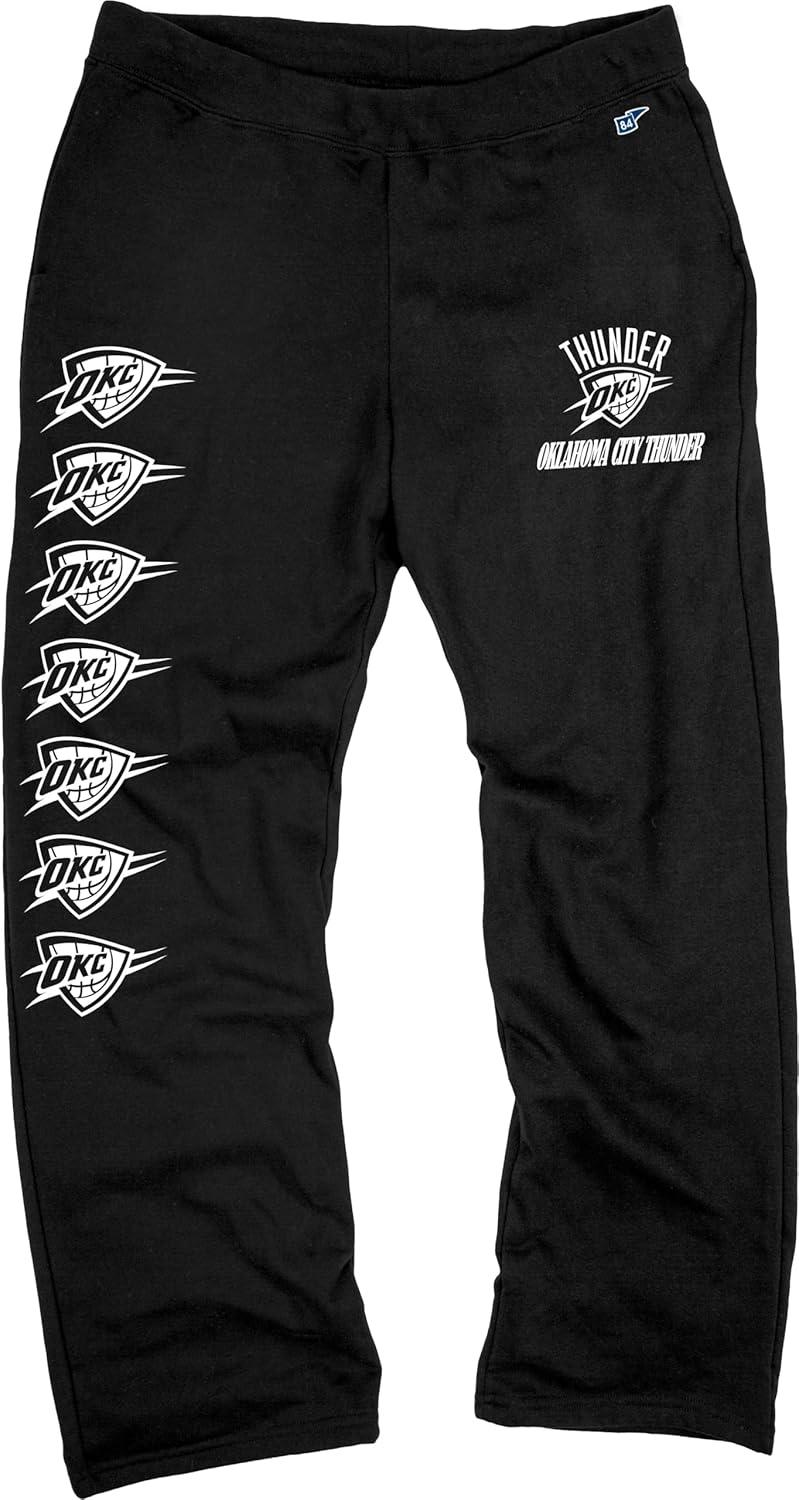 imageBlue 84 Mens NBA Officially Licensed Sweatpants Iconic BlackBlack