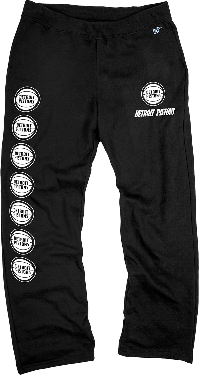 imageBlue 84 Mens NBA Officially Licensed Sweatpants Iconic BlackBlack