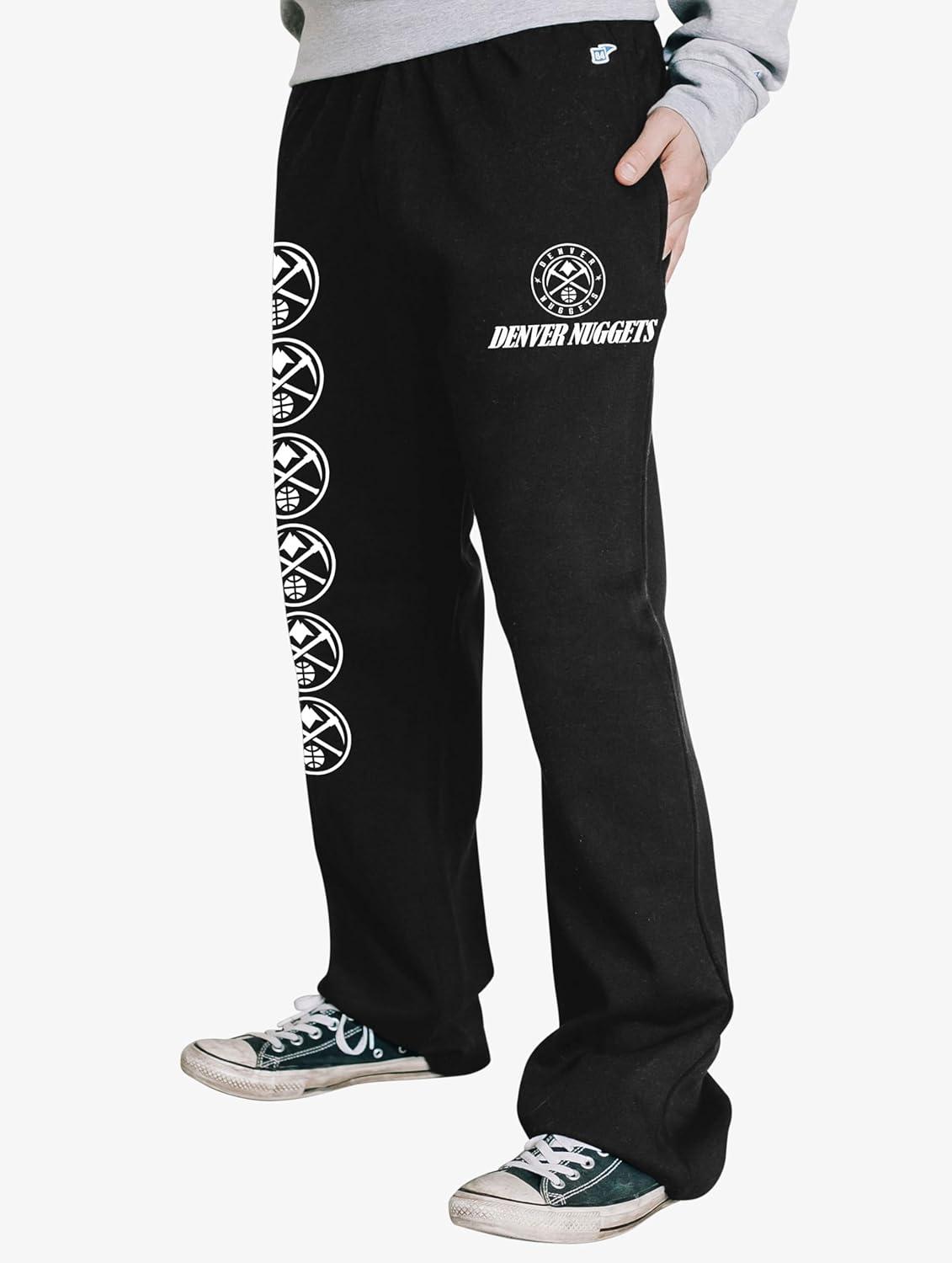 imageBlue 84 Mens NBA Officially Licensed Sweatpants Iconic BlackBlack