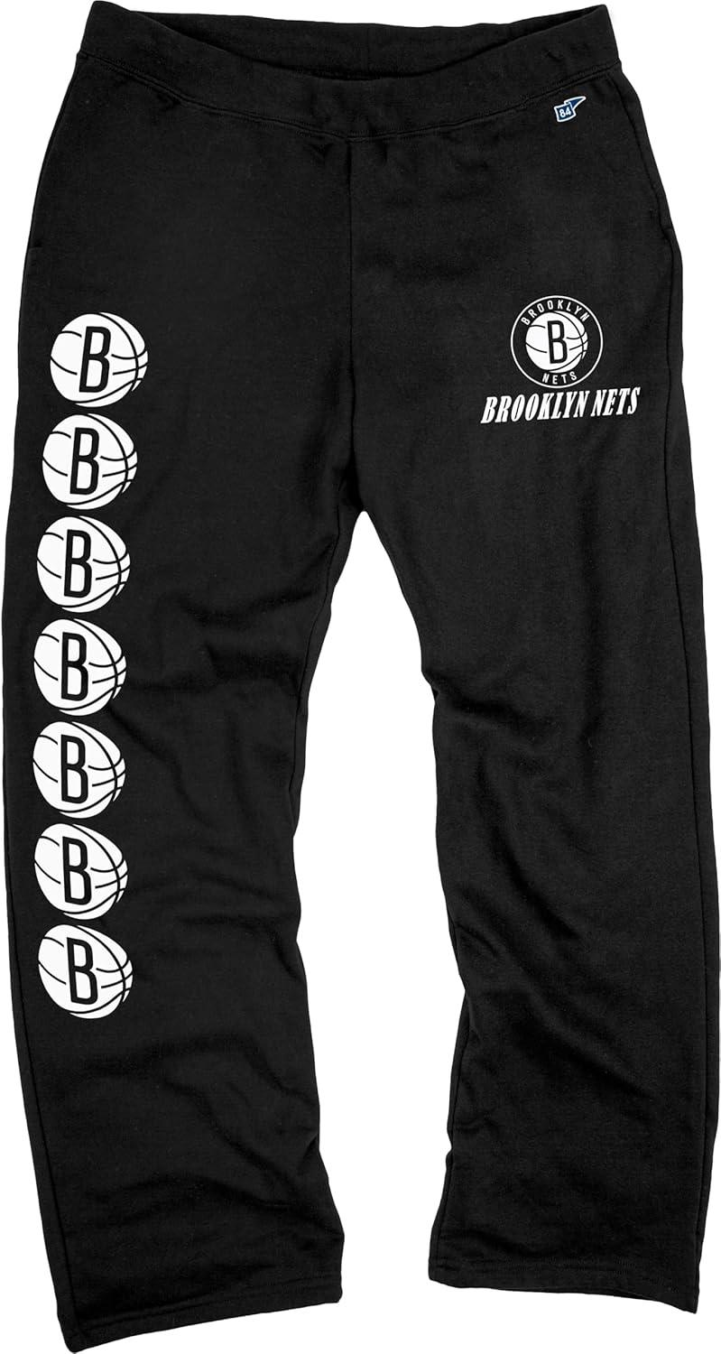 imageBlue 84 Mens NBA Officially Licensed Sweatpants Iconic BlackBlack
