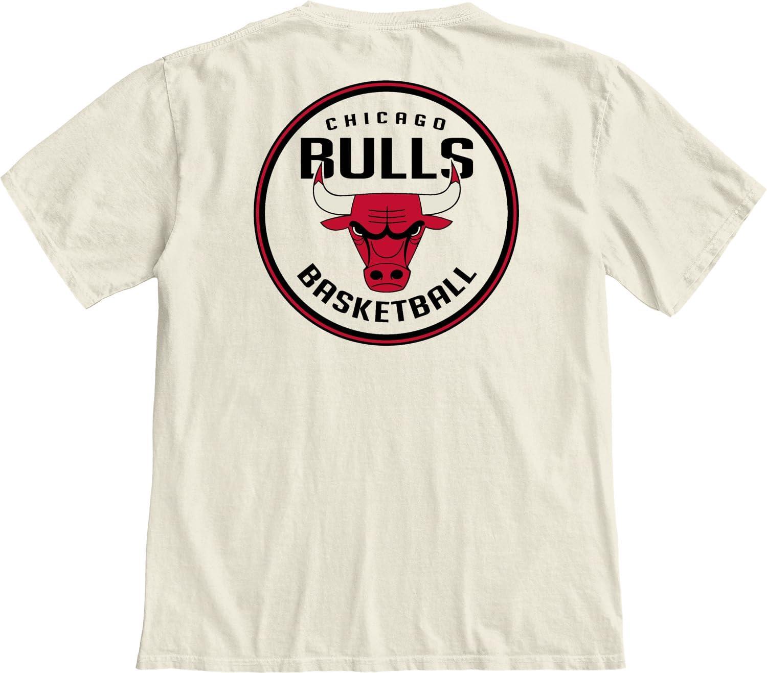 imageBlue 84 NBA UnisexAdult NBA Officially Licensed TShirt Ringspun FrontBack IvoryIvory