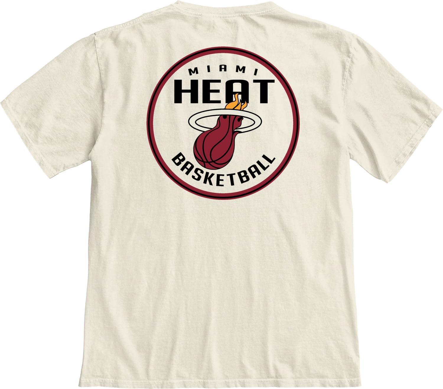 imageBlue 84 NBA UnisexAdult NBA Officially Licensed TShirt Ringspun FrontBack IvoryIvory