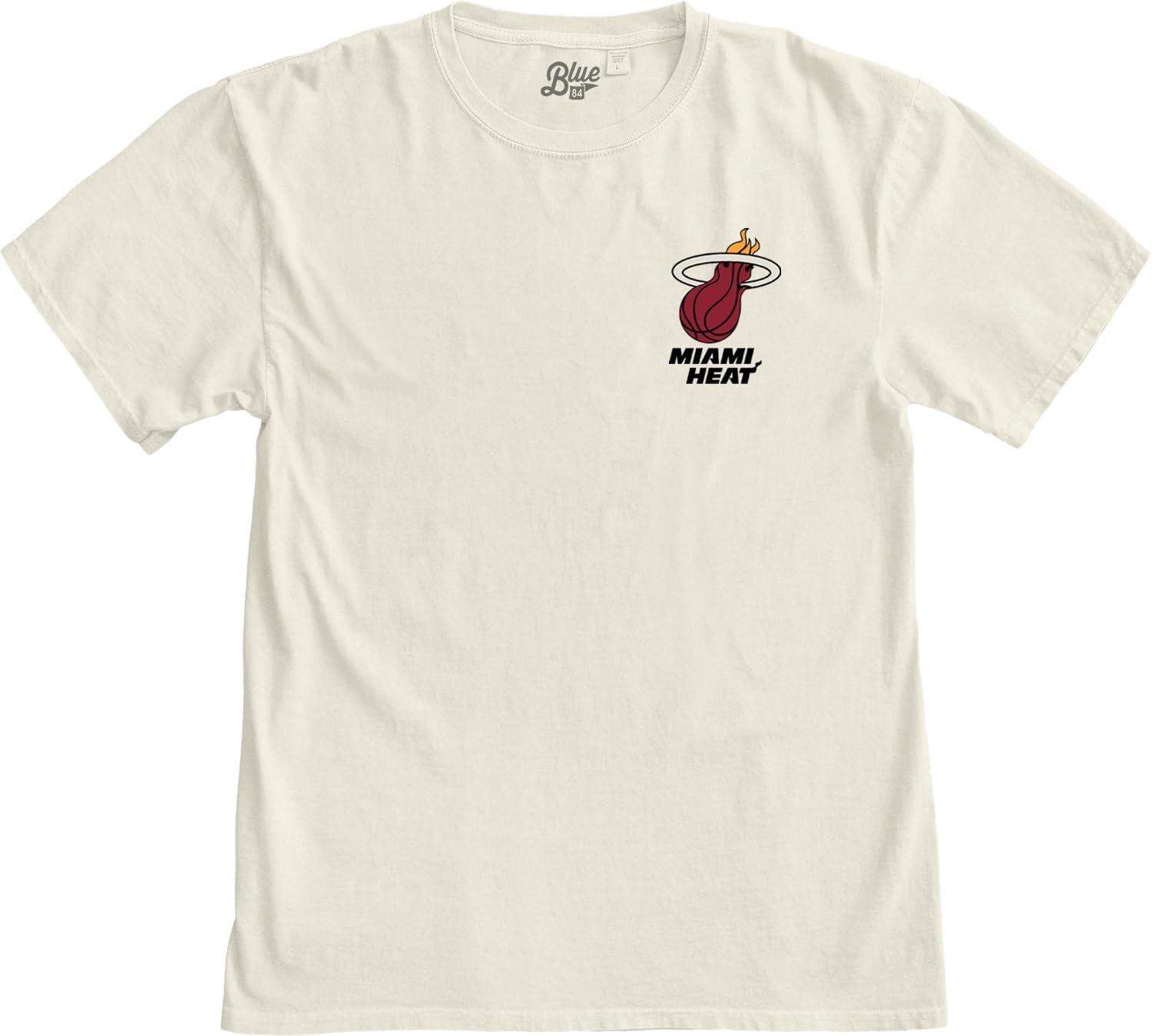 imageBlue 84 NBA UnisexAdult NBA Officially Licensed TShirt Ringspun FrontBack IvoryIvory