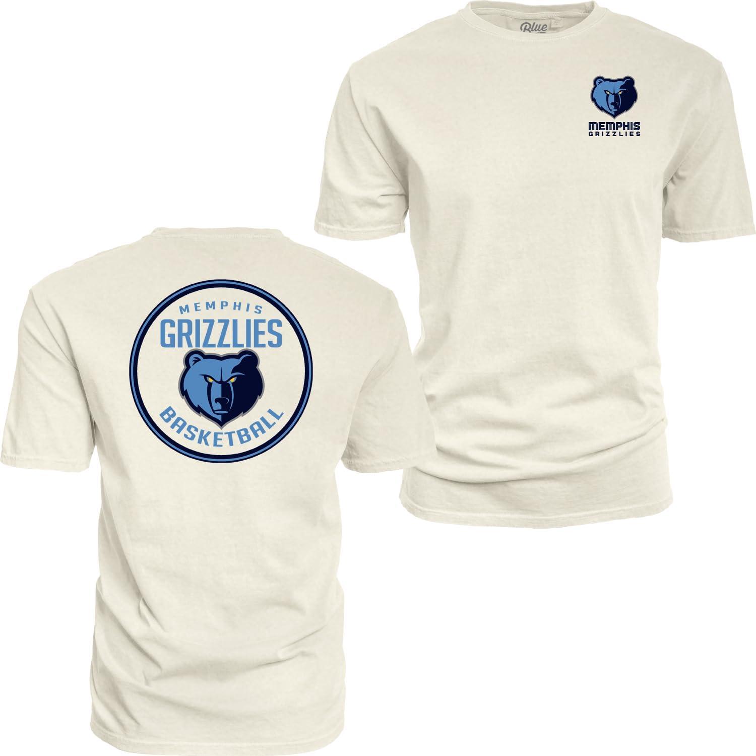 imageBlue 84 NBA UnisexAdult NBA Officially Licensed TShirt Ringspun FrontBack IvoryIvory