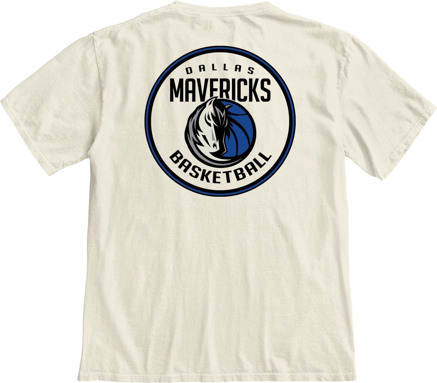 imageBlue 84 NBA UnisexAdult NBA Officially Licensed TShirt Ringspun FrontBack IvoryIvory