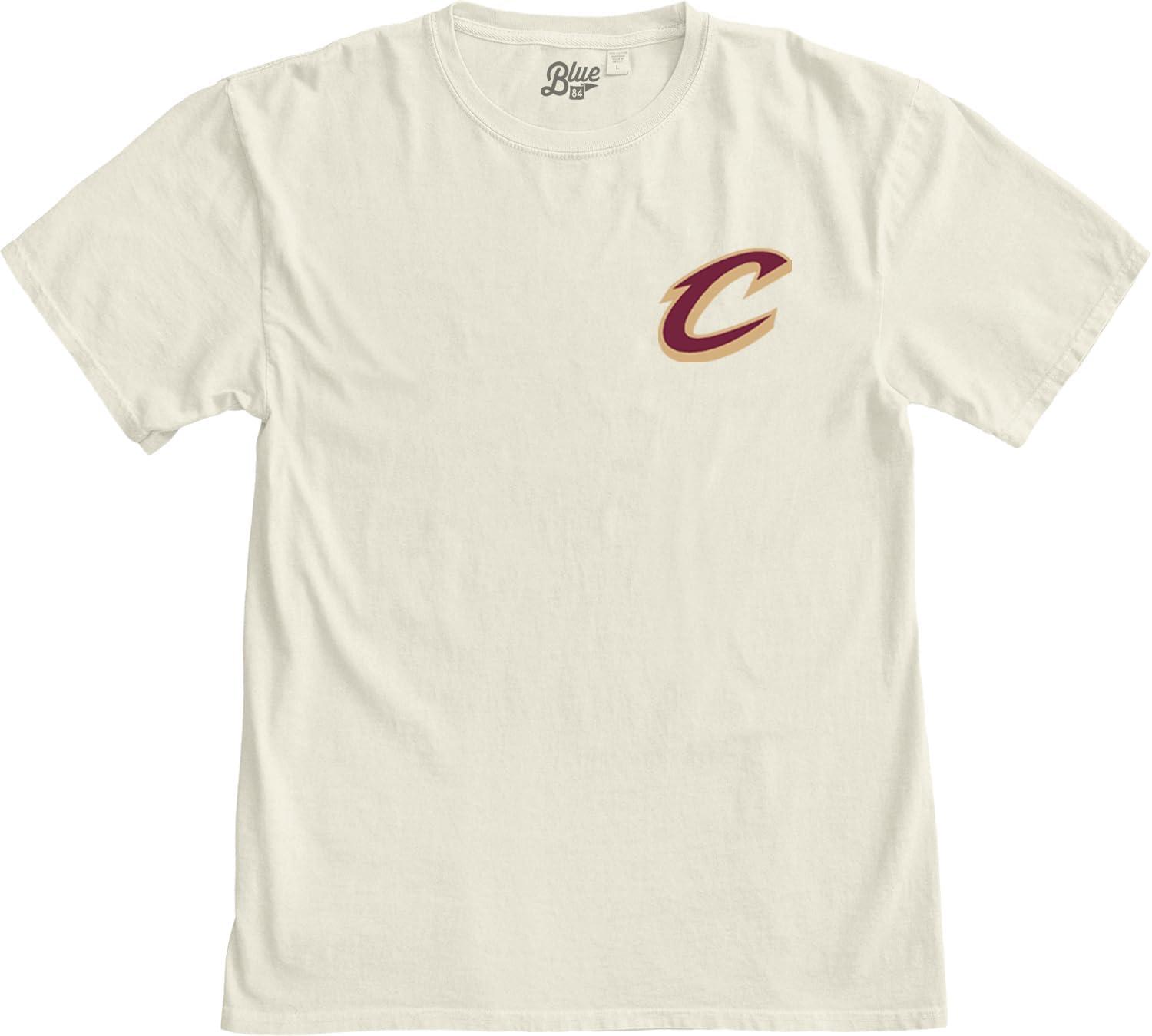 imageBlue 84 NBA UnisexAdult NBA Officially Licensed TShirt Ringspun FrontBack IvoryIvory