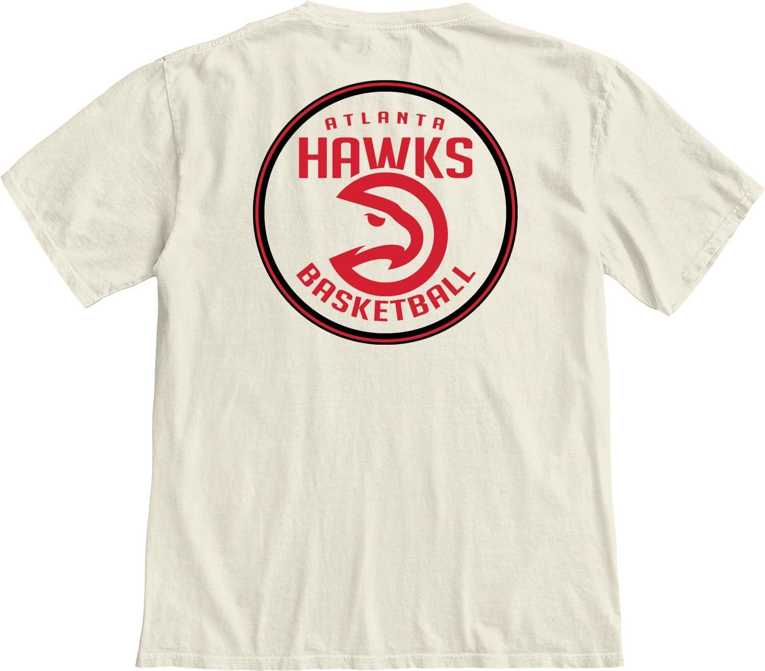 imageBlue 84 NBA UnisexAdult NBA Officially Licensed TShirt Ringspun FrontBack IvoryIvory