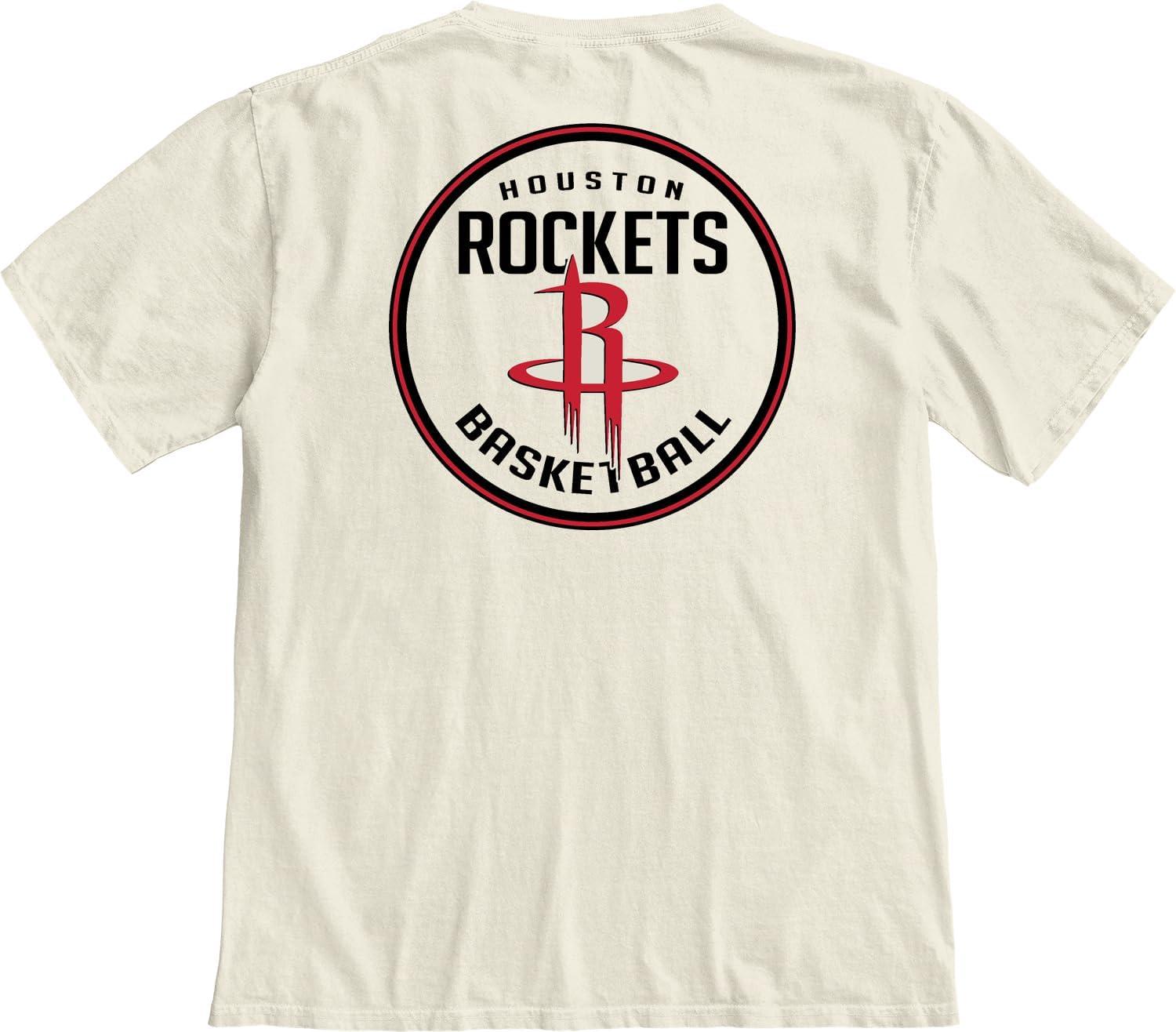 imageBlue 84 NBA UnisexAdult NBA Officially Licensed TShirt Ringspun FrontBack IvoryIvory