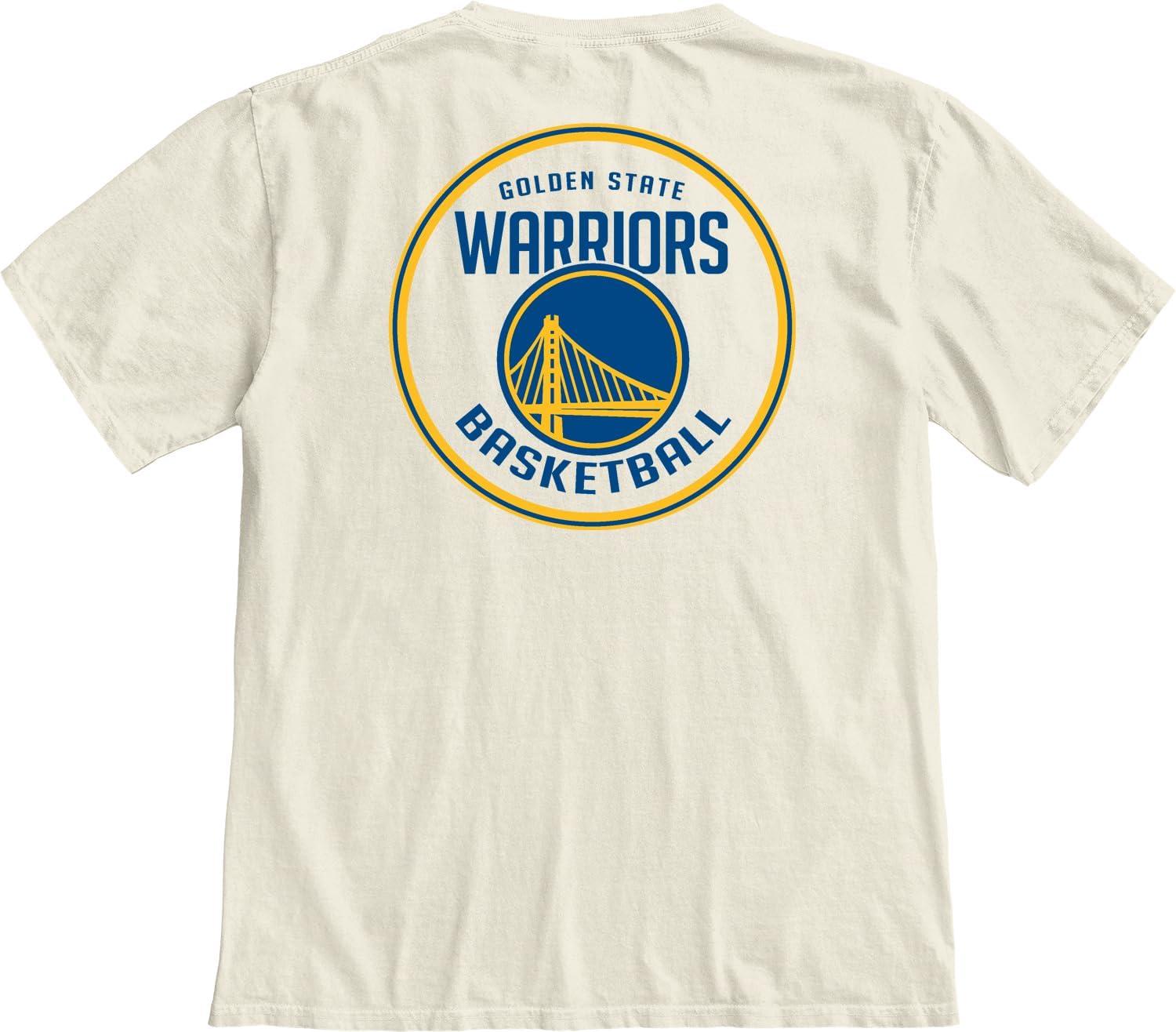 imageBlue 84 NBA UnisexAdult NBA Officially Licensed TShirt Ringspun FrontBack IvoryIvory