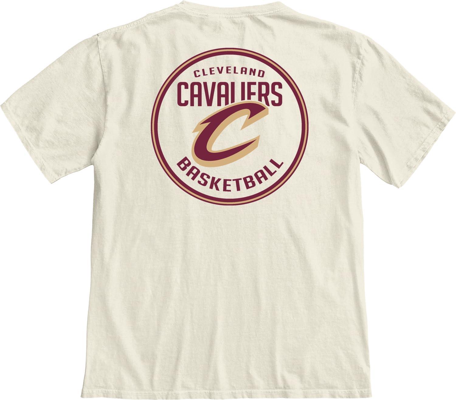 imageBlue 84 NBA UnisexAdult NBA Officially Licensed TShirt Ringspun FrontBack IvoryIvory