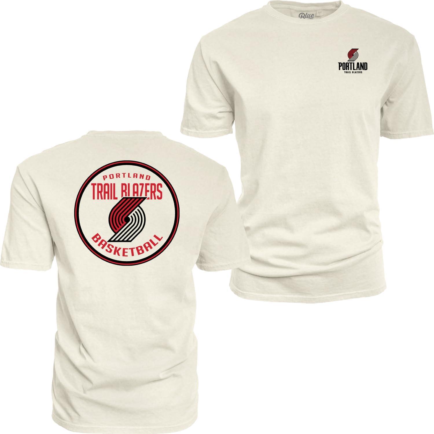 imageBlue 84 NBA UnisexAdult NBA Officially Licensed TShirt Ringspun FrontBack IvoryIvory