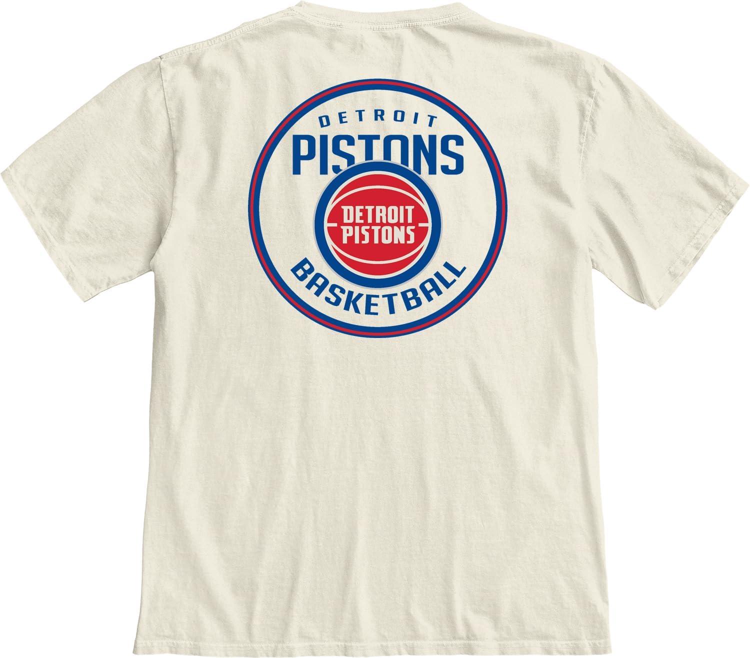 imageBlue 84 NBA UnisexAdult NBA Officially Licensed TShirt Ringspun FrontBack IvoryIvory