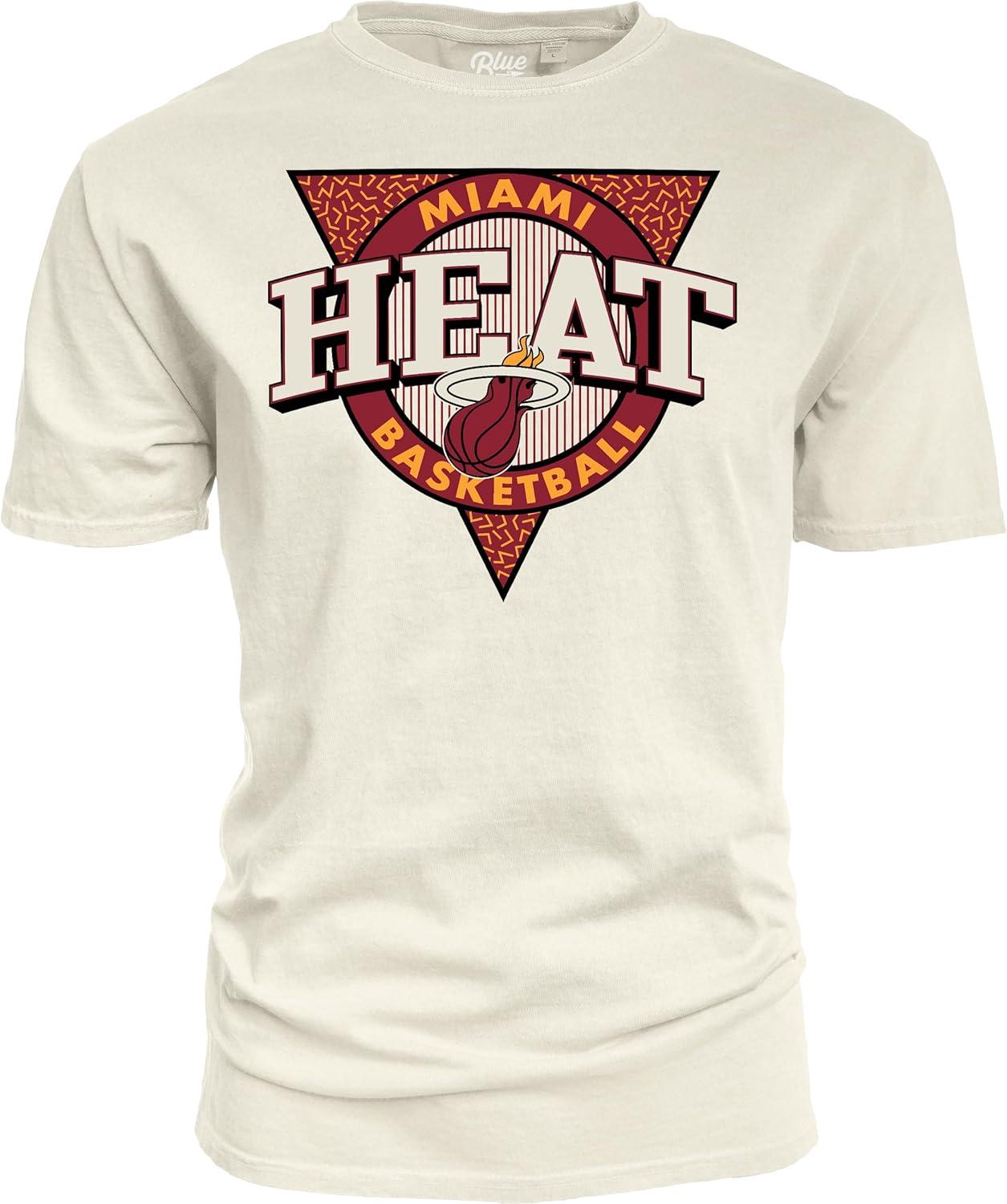 imageBlue 84 NBA UnisexAdult NBA Officially Licensed TShirt Ringspun Triblock IvoryIvory