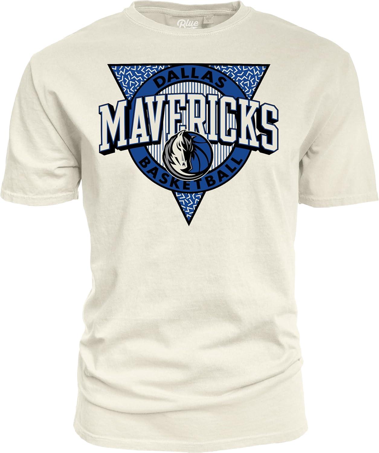 imageBlue 84 NBA UnisexAdult NBA Officially Licensed TShirt Ringspun Triblock IvoryIvory