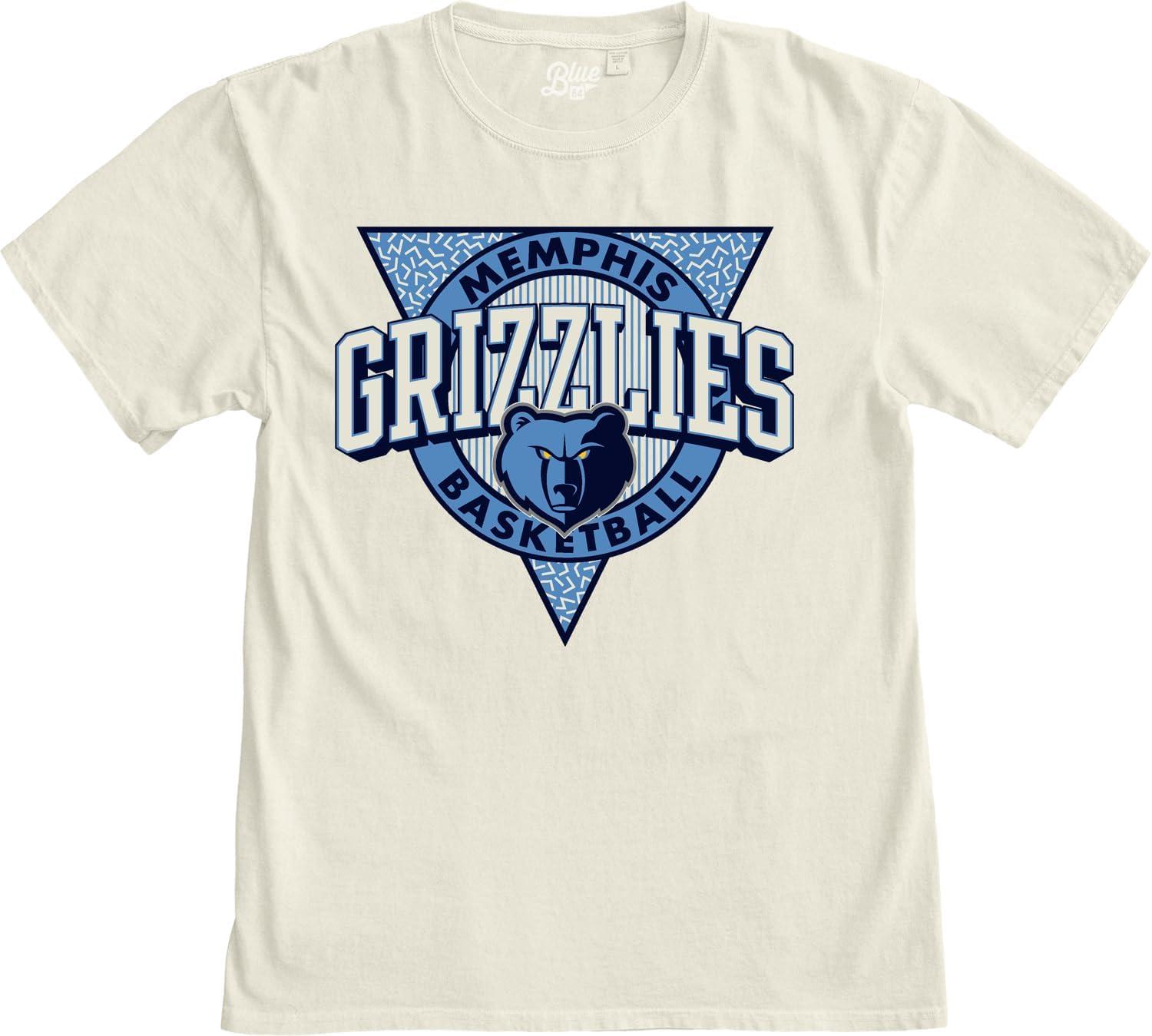 imageBlue 84 NBA UnisexAdult NBA Officially Licensed TShirt Ringspun Triblock IvoryIvory