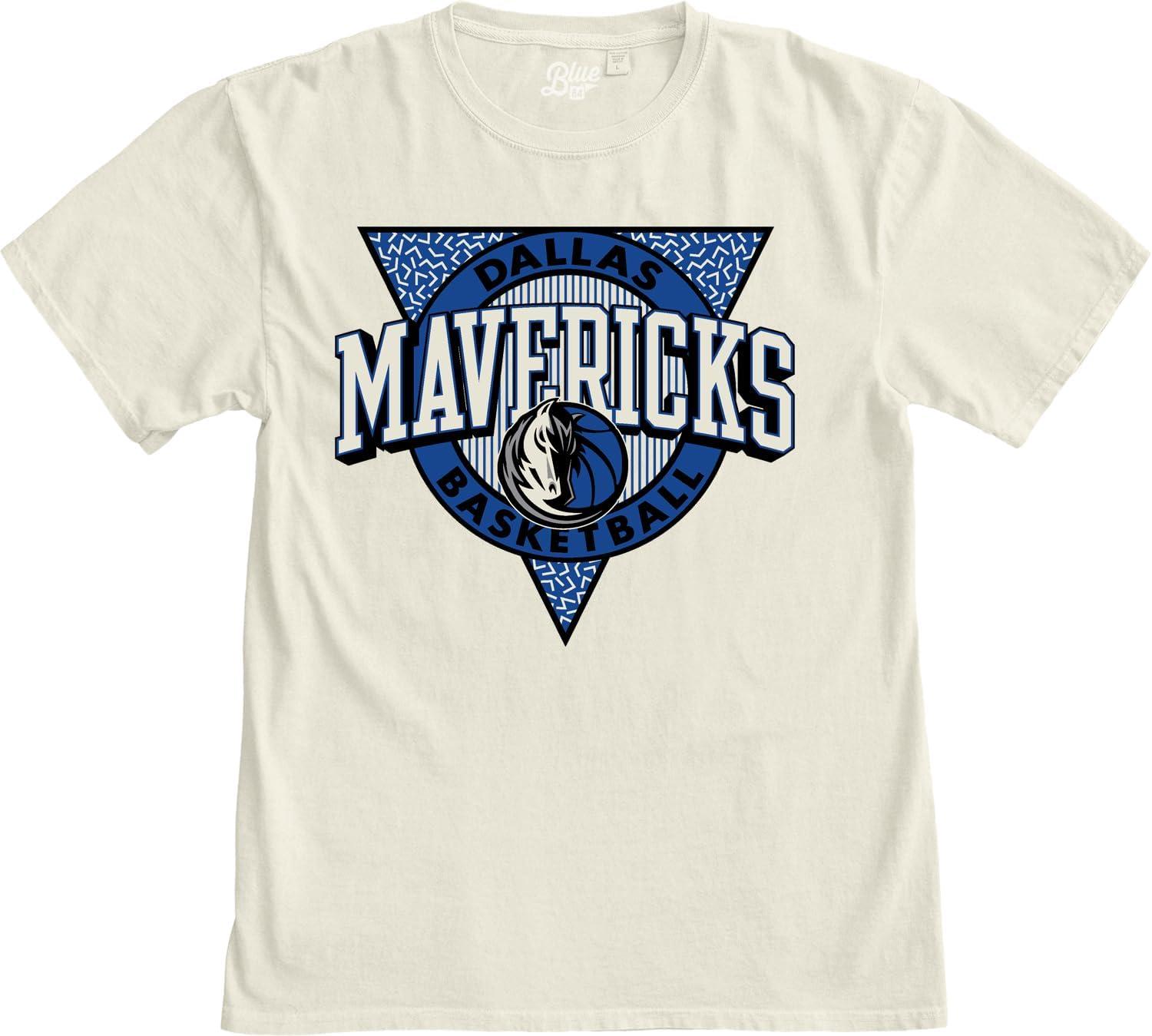 imageBlue 84 NBA UnisexAdult NBA Officially Licensed TShirt Ringspun Triblock IvoryIvory