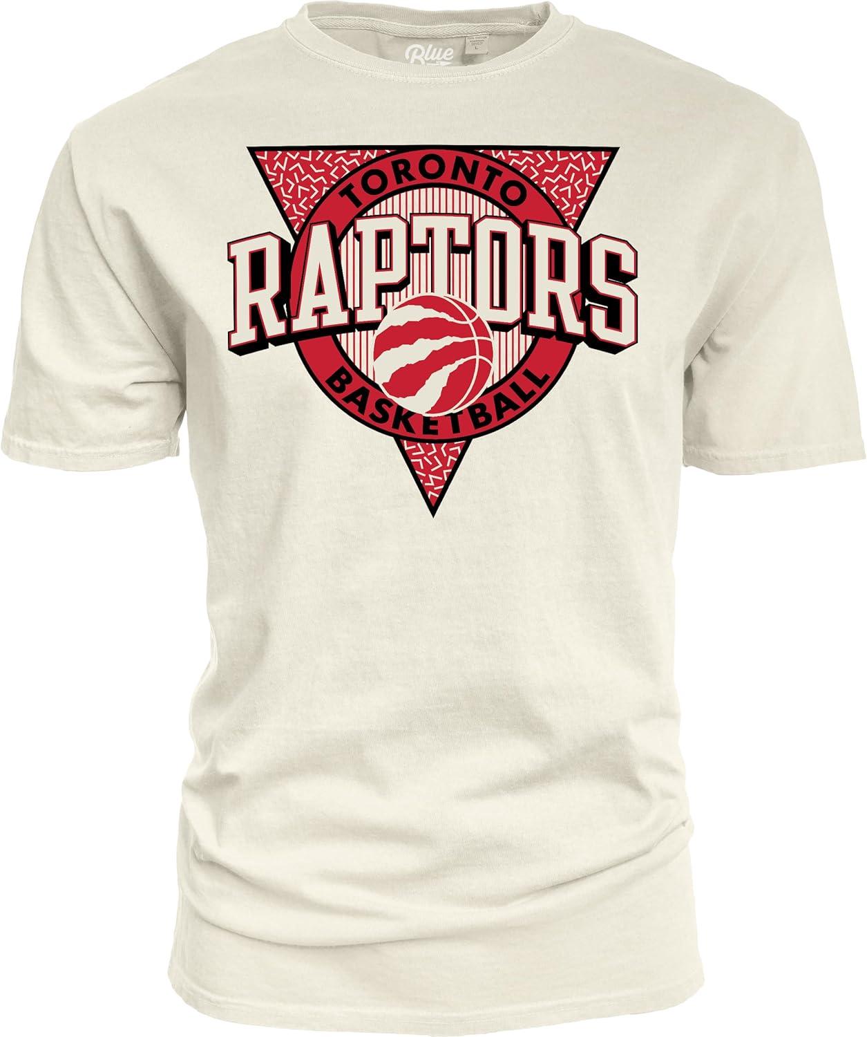 imageBlue 84 NBA UnisexAdult NBA Officially Licensed TShirt Ringspun Triblock IvoryIvory