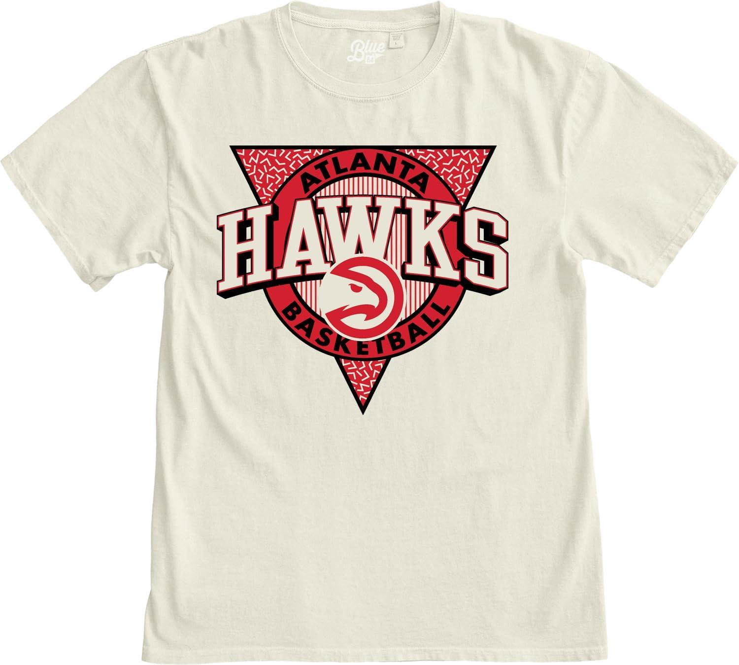 imageBlue 84 NBA UnisexAdult NBA Officially Licensed TShirt Ringspun Triblock IvoryIvory