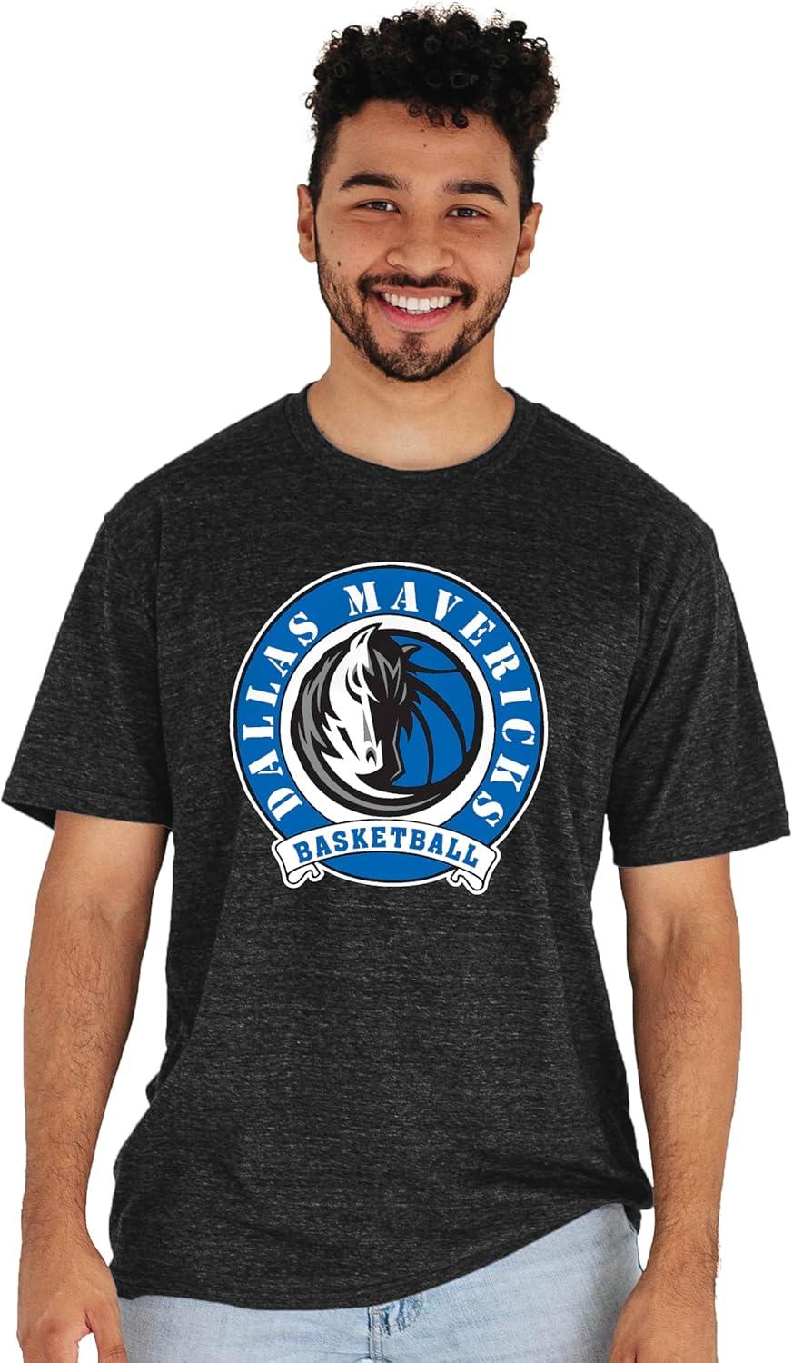 imageBlue 84 NBA UnisexAdult NBA Officially Licensed TriBlend TShirt BlackBlack