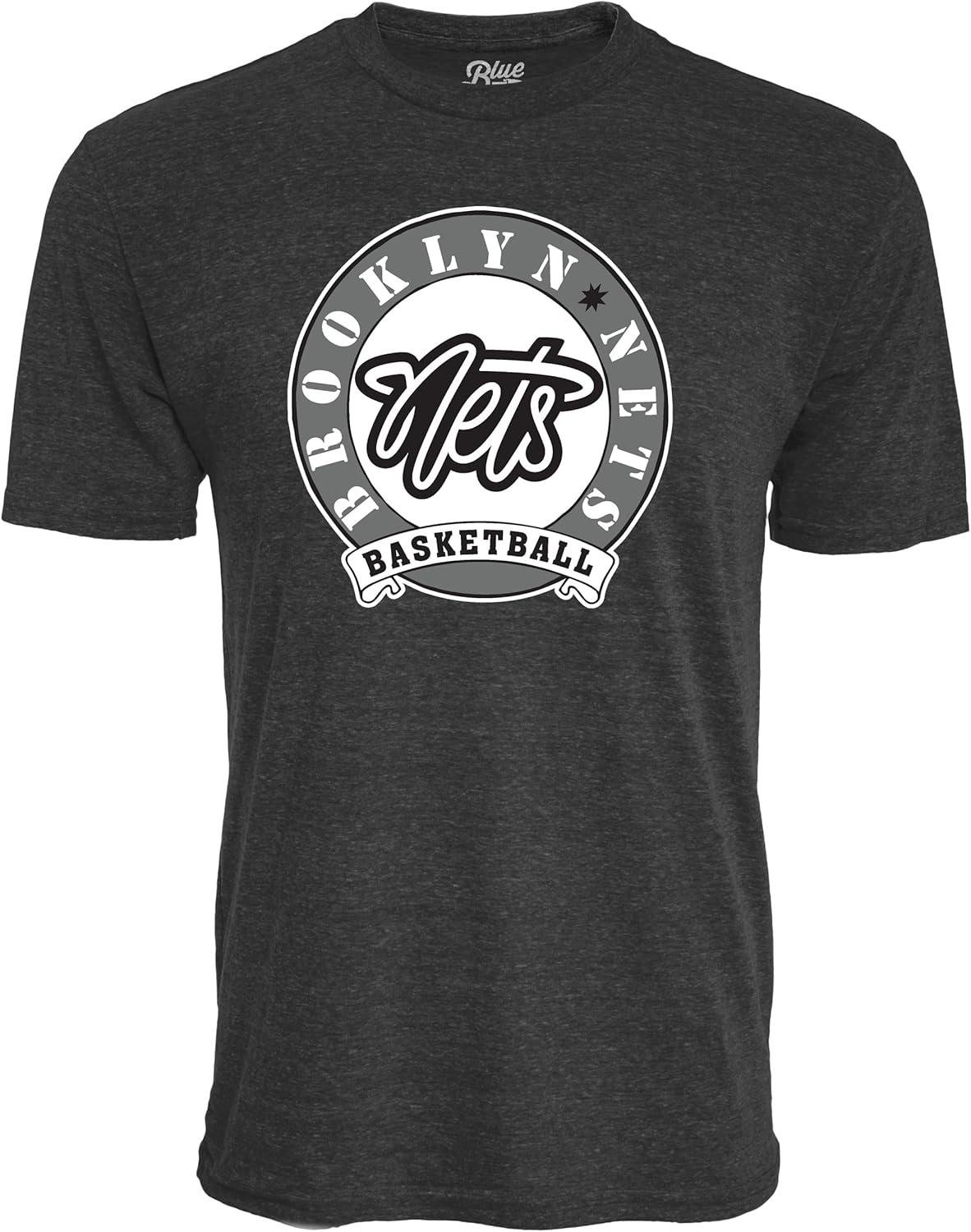 imageBlue 84 NBA UnisexAdult NBA Officially Licensed TriBlend TShirt BlackBlack