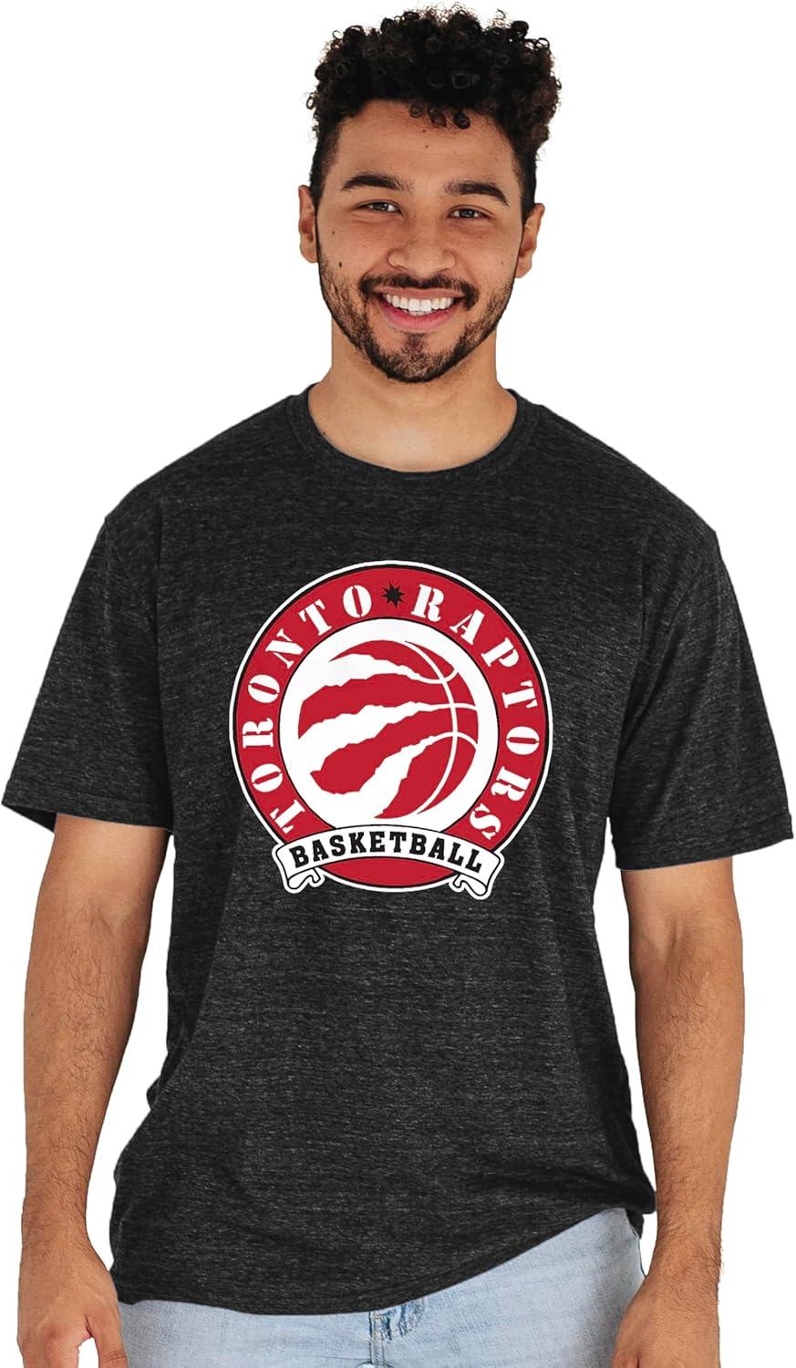 imageBlue 84 NBA UnisexAdult NBA Officially Licensed TriBlend TShirt BlackBlack