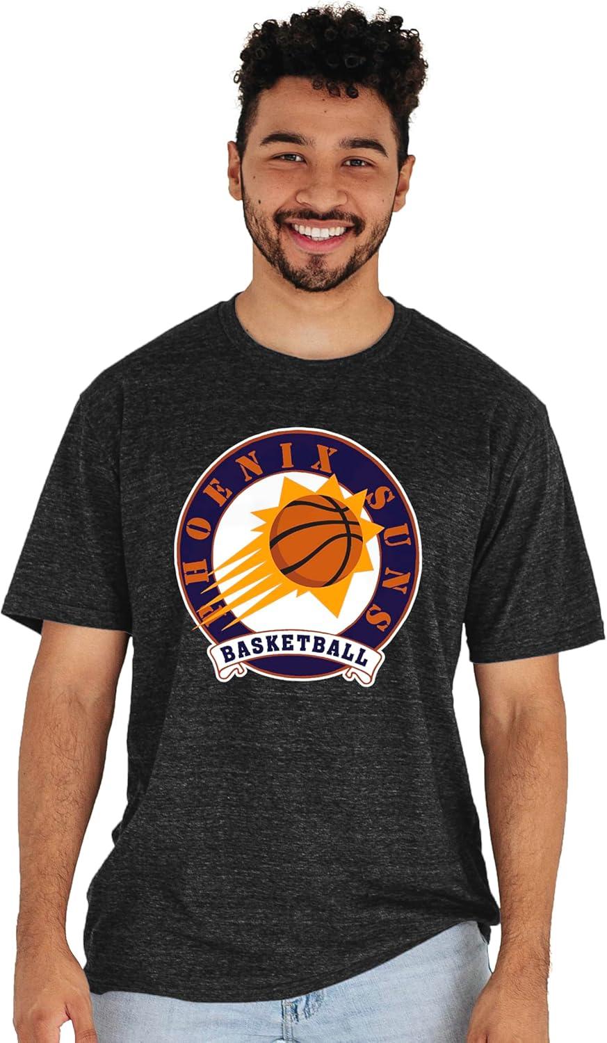 imageBlue 84 NBA UnisexAdult NBA Officially Licensed TriBlend TShirt BlackBlack