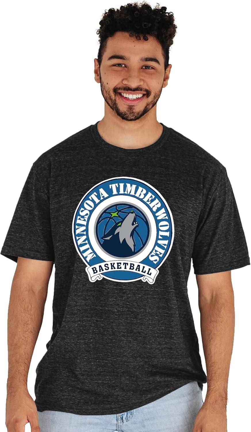 imageBlue 84 NBA UnisexAdult NBA Officially Licensed TriBlend TShirt BlackBlack