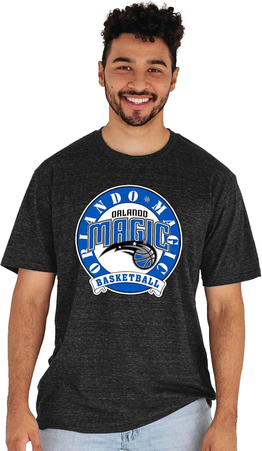 imageBlue 84 NBA UnisexAdult NBA Officially Licensed TriBlend TShirt BlackBlack