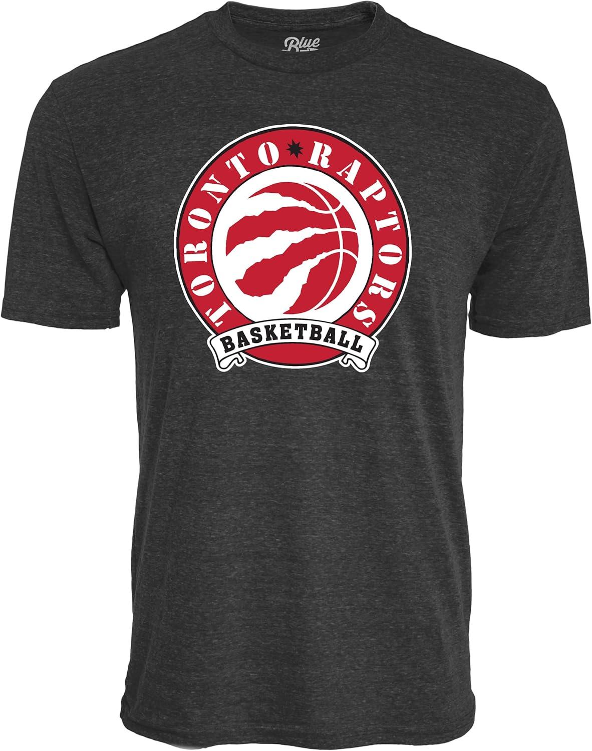 imageBlue 84 NBA UnisexAdult NBA Officially Licensed TriBlend TShirt BlackBlack