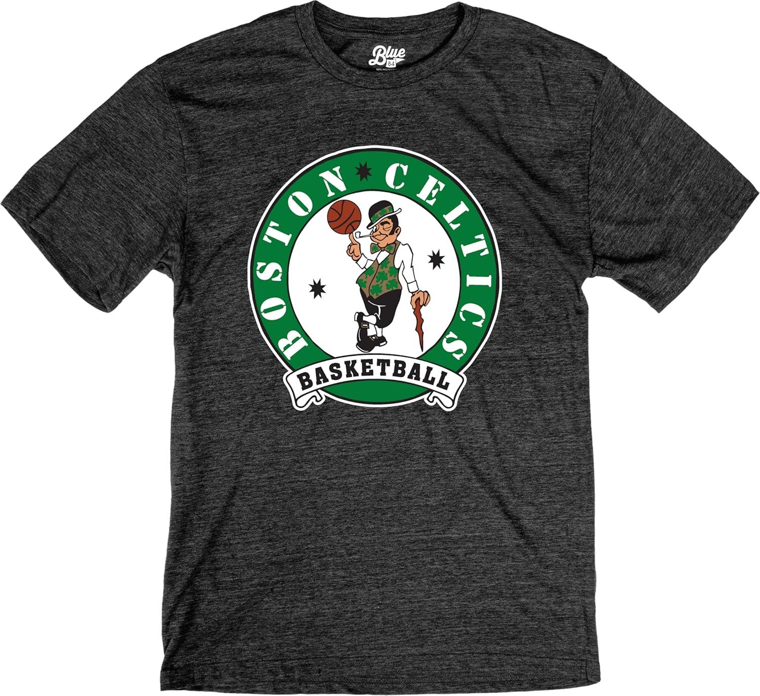 imageBlue 84 NBA UnisexAdult NBA Officially Licensed TriBlend TShirt BlackBlack