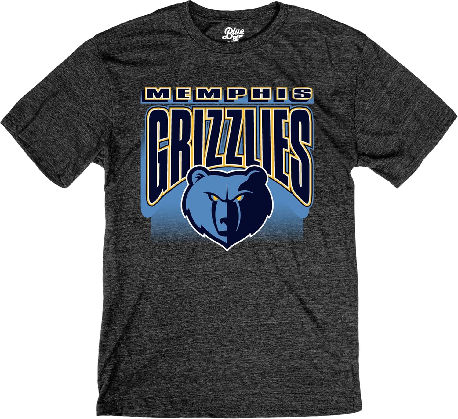 imageBlue 84 NBA UnisexAdult NBA Officially Licensed TriBlend TShirt Starters BlackSecondary Color