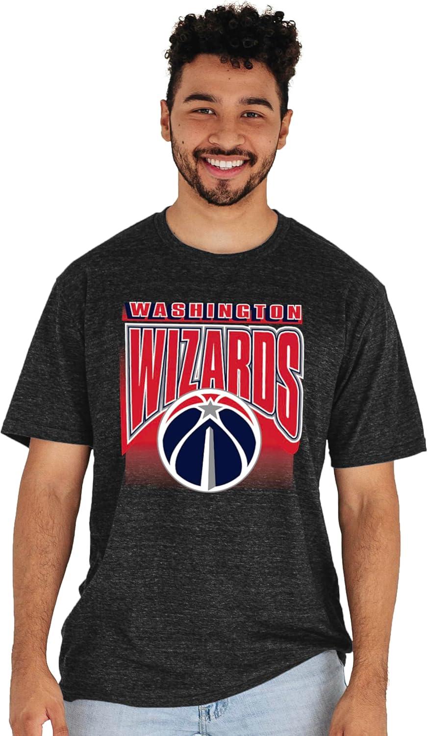 imageBlue 84 NBA UnisexAdult NBA Officially Licensed TriBlend TShirt Starters BlackSecondary Color