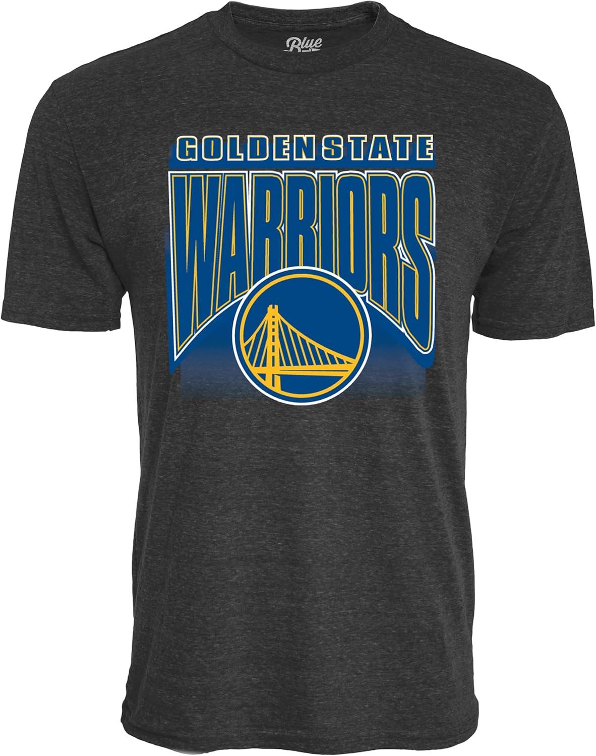 imageBlue 84 NBA UnisexAdult NBA Officially Licensed TriBlend TShirt Starters BlackSecondary Color