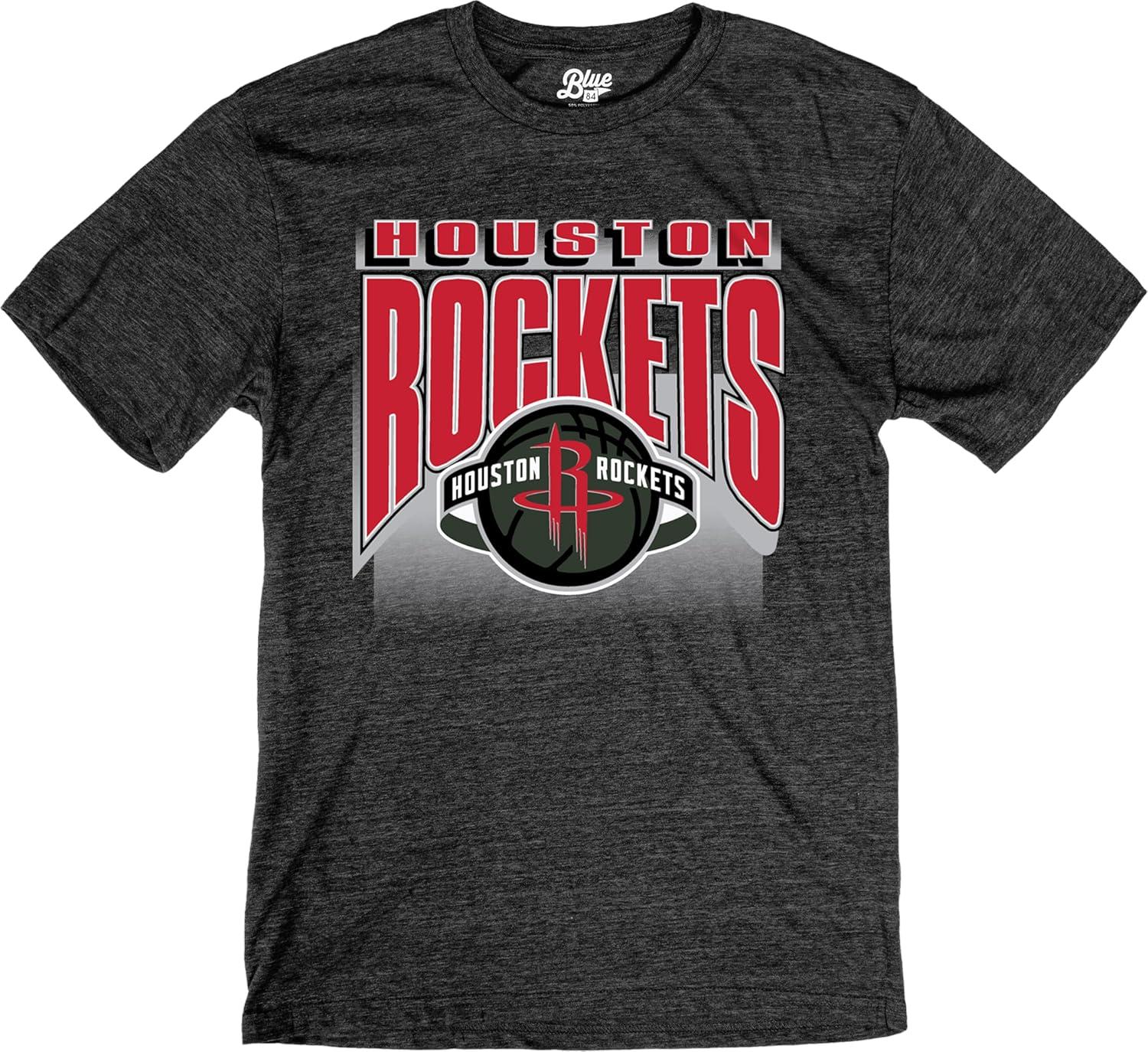 imageBlue 84 NBA UnisexAdult NBA Officially Licensed TriBlend TShirt Starters BlackSecondary Color