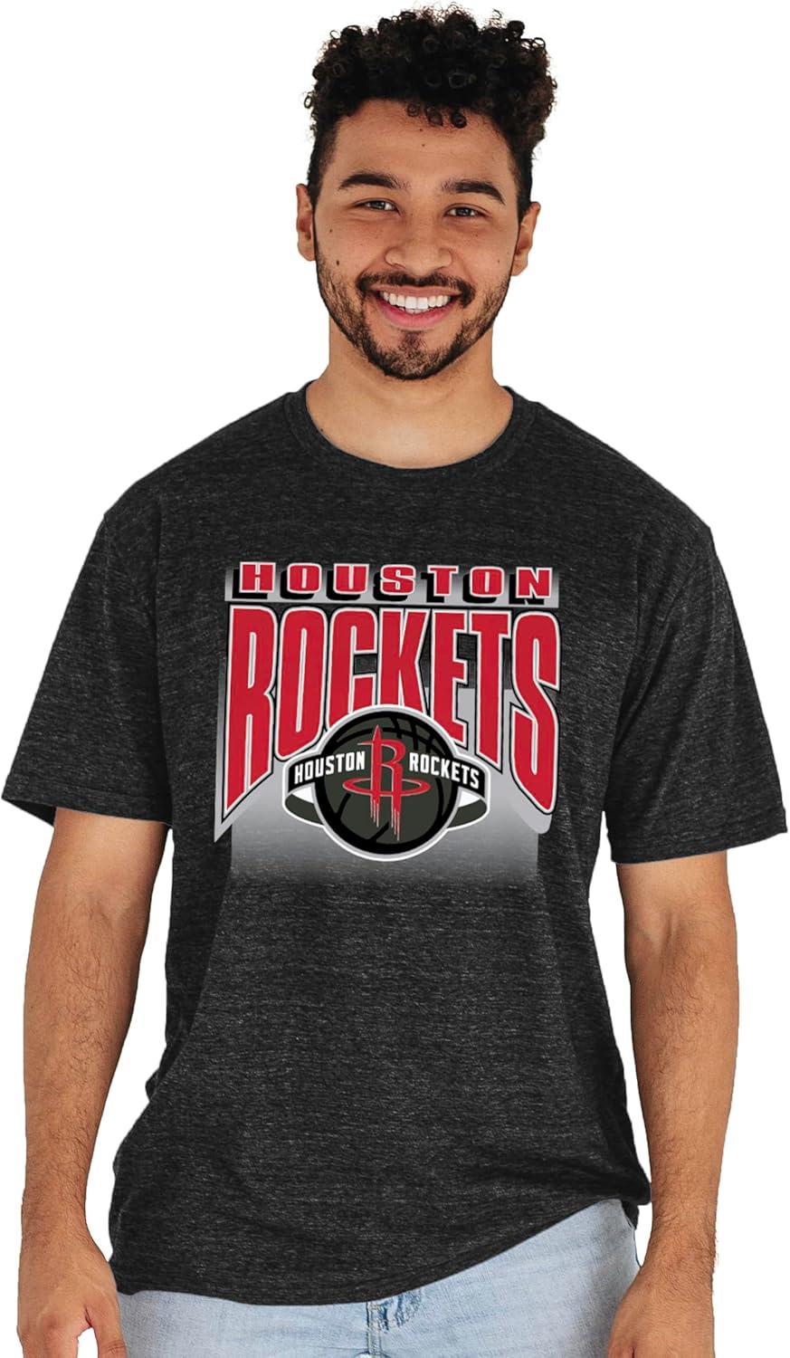 imageBlue 84 NBA UnisexAdult NBA Officially Licensed TriBlend TShirt Starters BlackSecondary Color