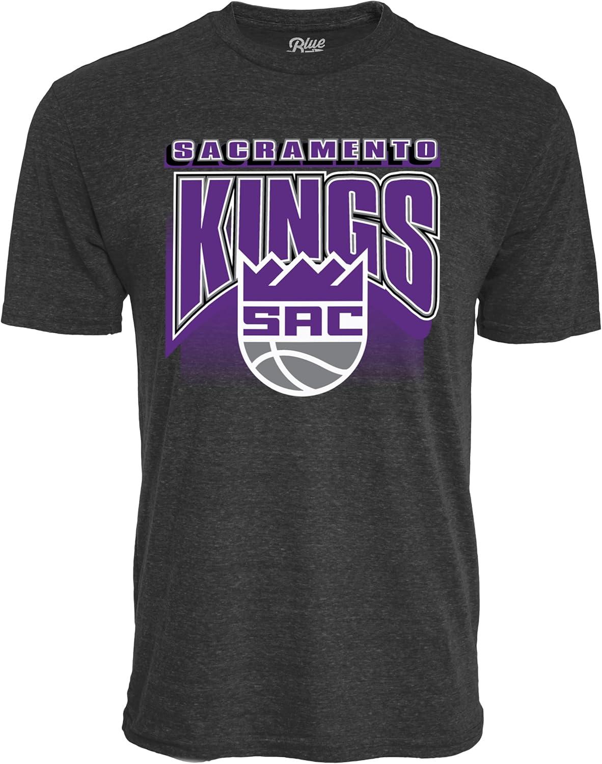 imageBlue 84 NBA UnisexAdult NBA Officially Licensed TriBlend TShirt Starters BlackSecondary Color