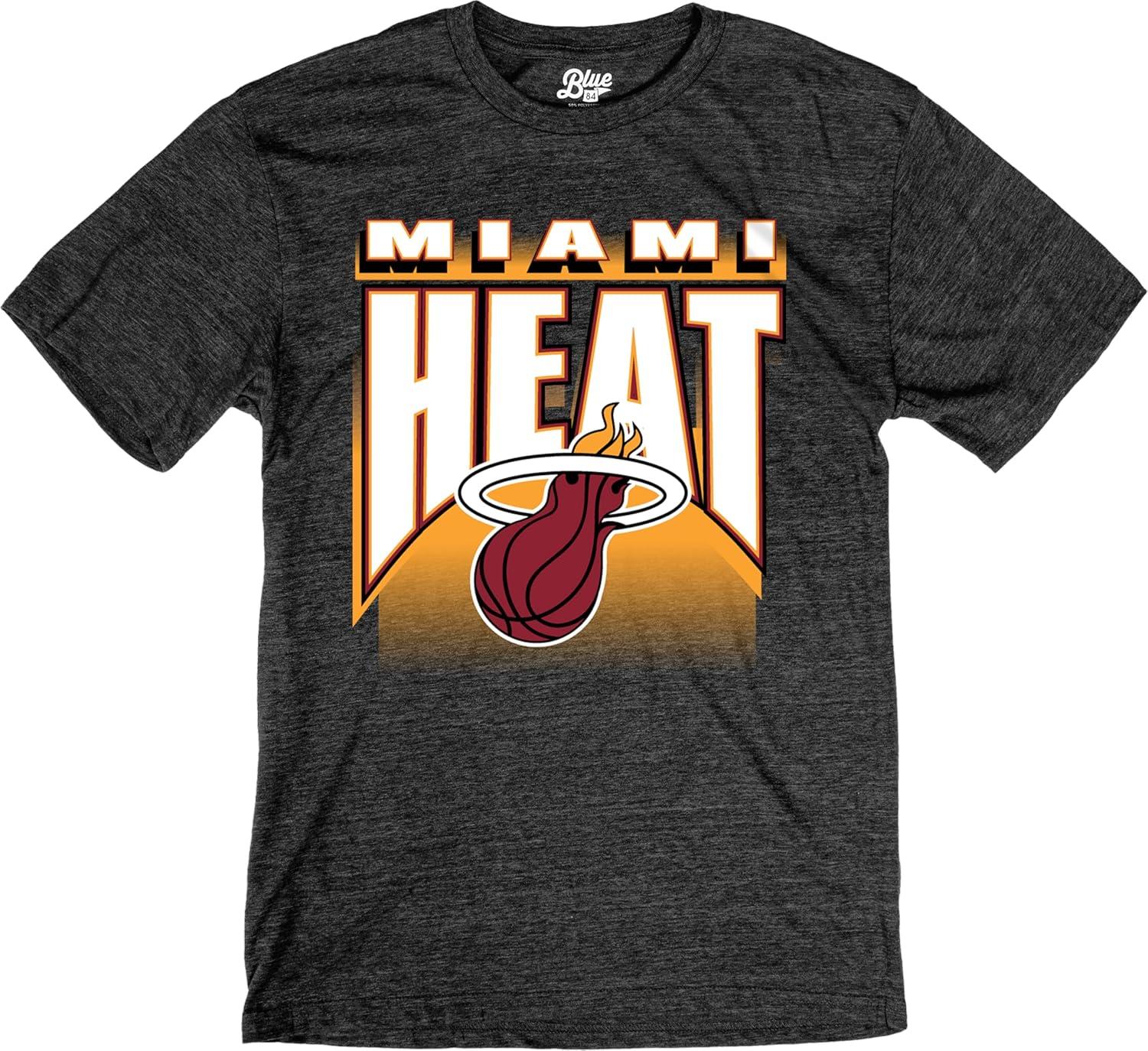 imageBlue 84 NBA UnisexAdult NBA Officially Licensed TriBlend TShirt Starters BlackSecondary Color