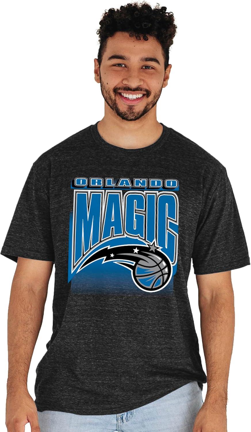 imageBlue 84 NBA UnisexAdult NBA Officially Licensed TriBlend TShirt Starters BlackSecondary Color