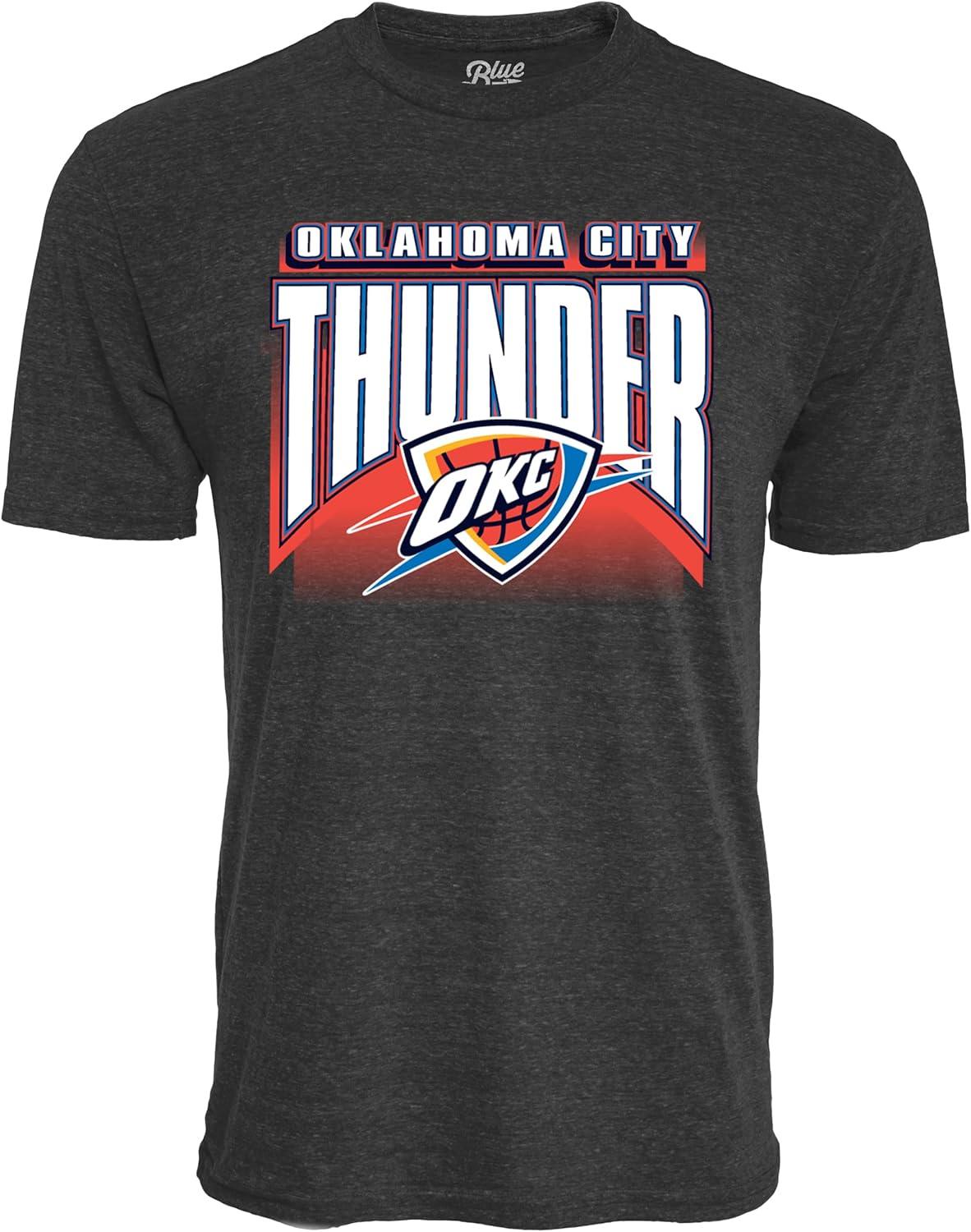 imageBlue 84 NBA UnisexAdult NBA Officially Licensed TriBlend TShirt Starters BlackSecondary Color