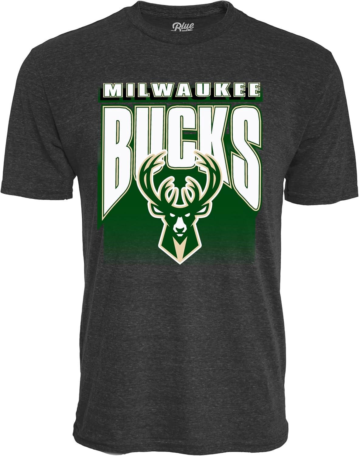 imageBlue 84 NBA UnisexAdult NBA Officially Licensed TriBlend TShirt Starters BlackSecondary Color