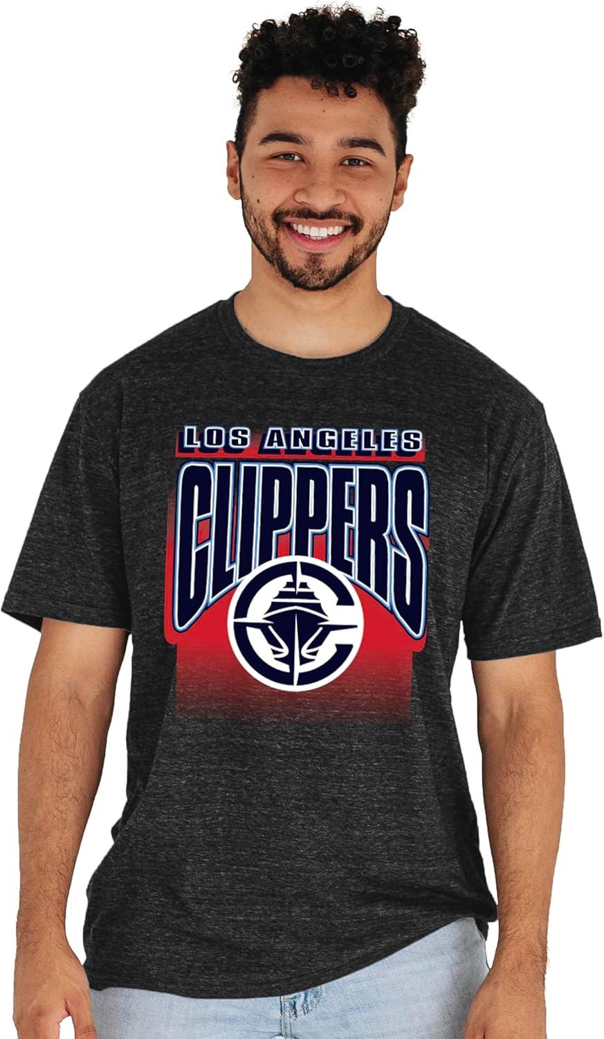 imageBlue 84 NBA UnisexAdult NBA Officially Licensed TriBlend TShirt Starters BlackSecondary Color