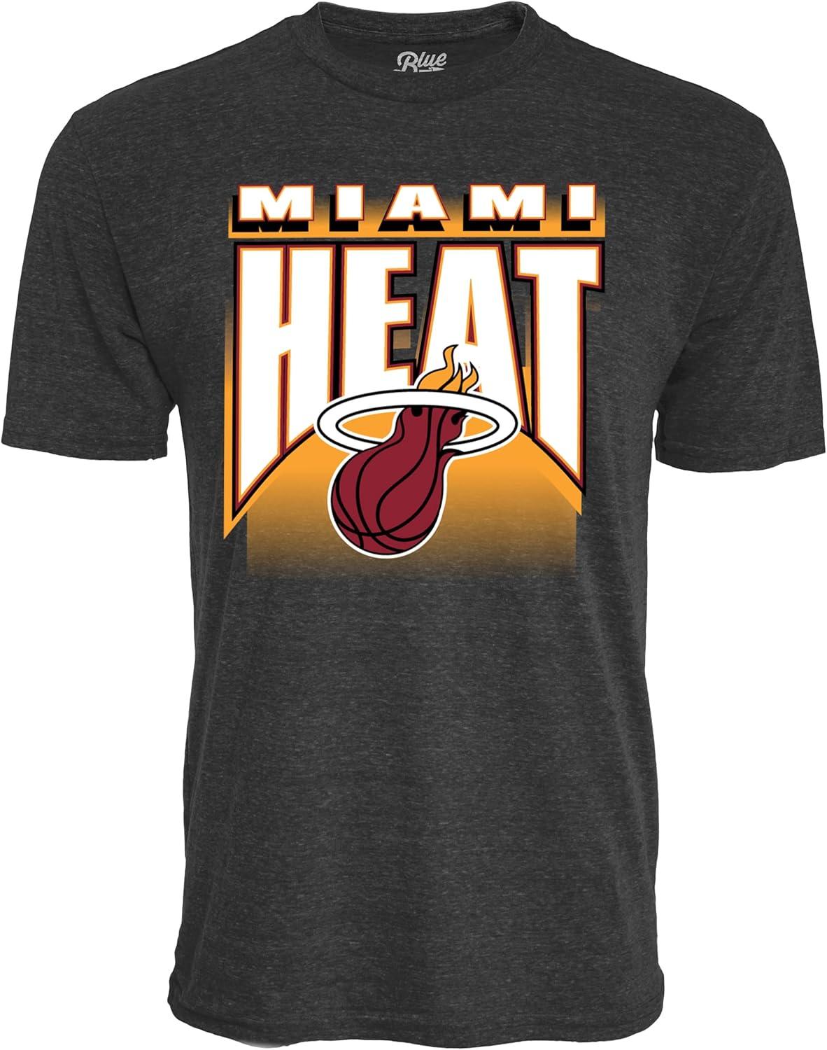 imageBlue 84 NBA UnisexAdult NBA Officially Licensed TriBlend TShirt Starters BlackSecondary Color